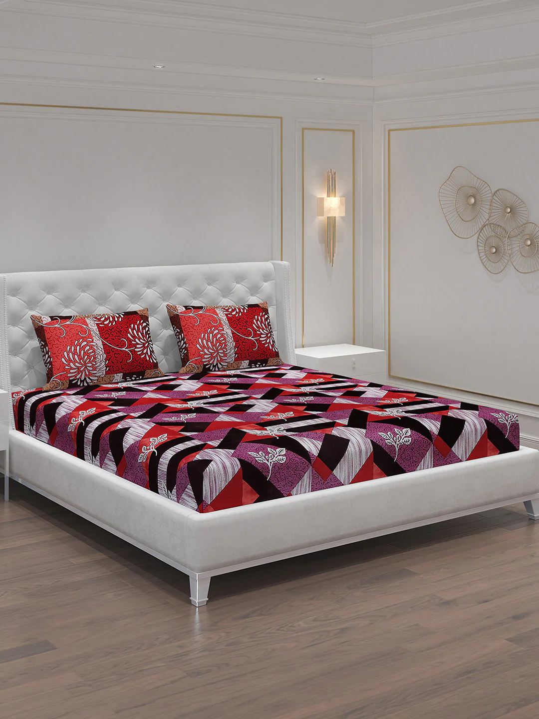 MOCA by Monte Carlo 120 GSM Microfibre Double Bedsheet (2 Pcs Set) - Image 2