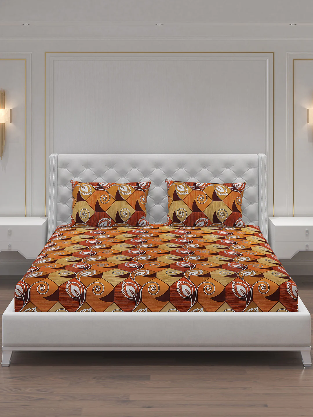 MOCA by Monte Carlo 120 GSM Microfibre Double Bedsheet (2 Pcs Set) - Image 4