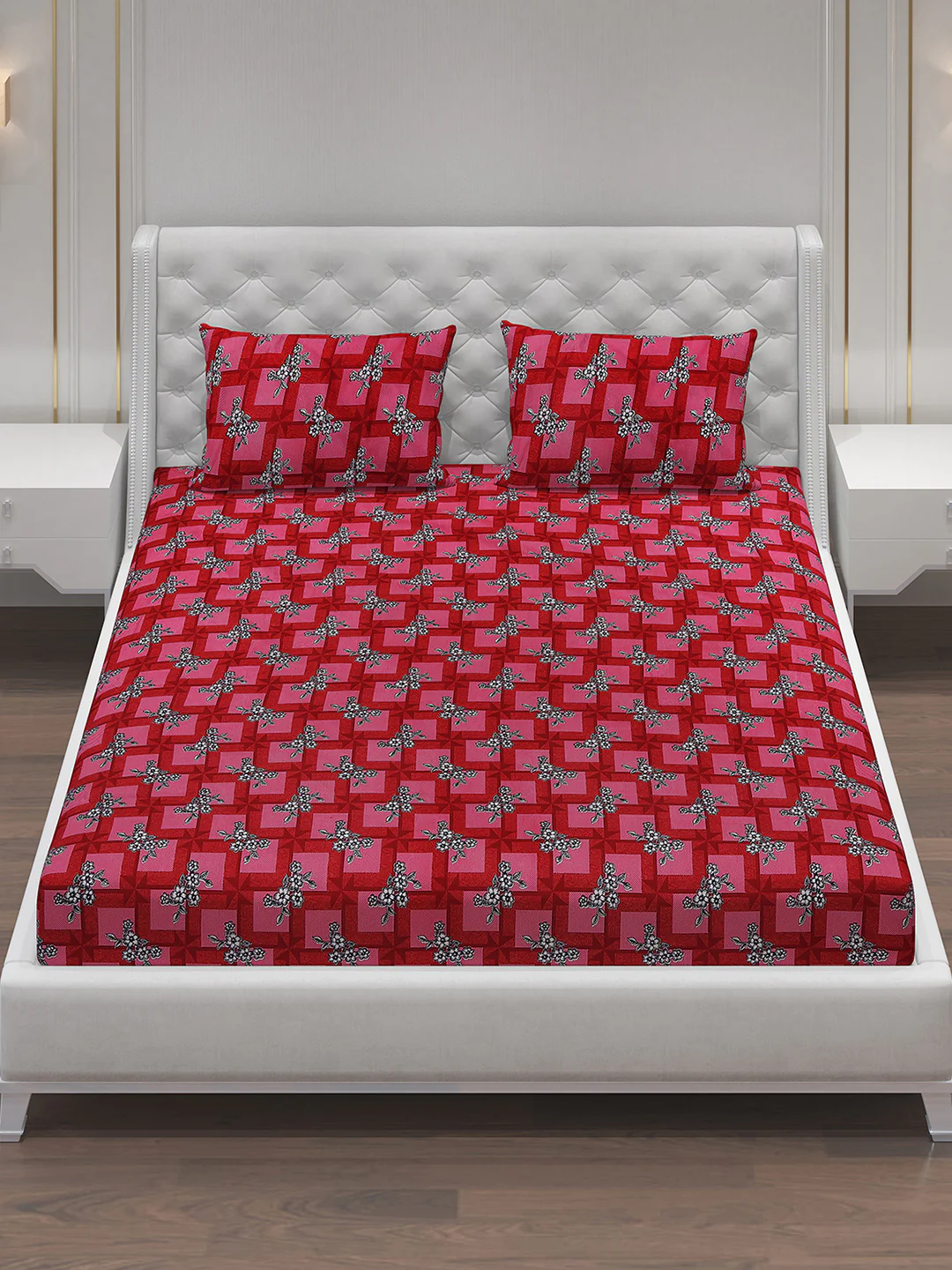 MOCA by Monte Carlo 120 GSM Microfibre Double Bedsheet (2 Pcs Set) - Image 3