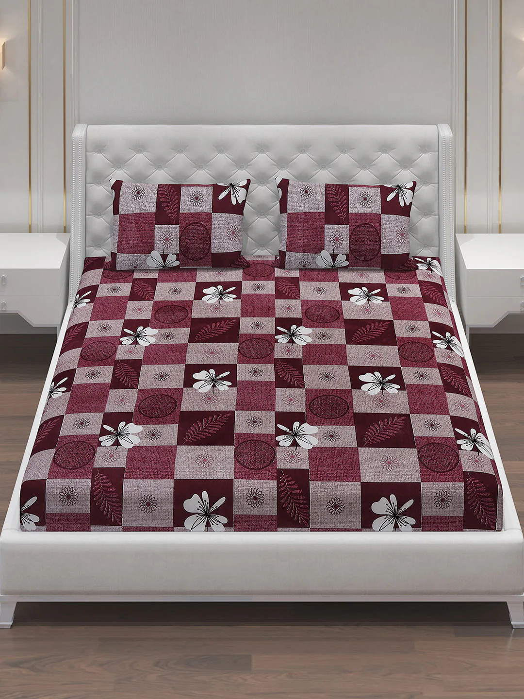 MOCA by Monte Carlo 120 GSM Microfibre Double Bedsheet (2 Pcs Set) - Image 3
