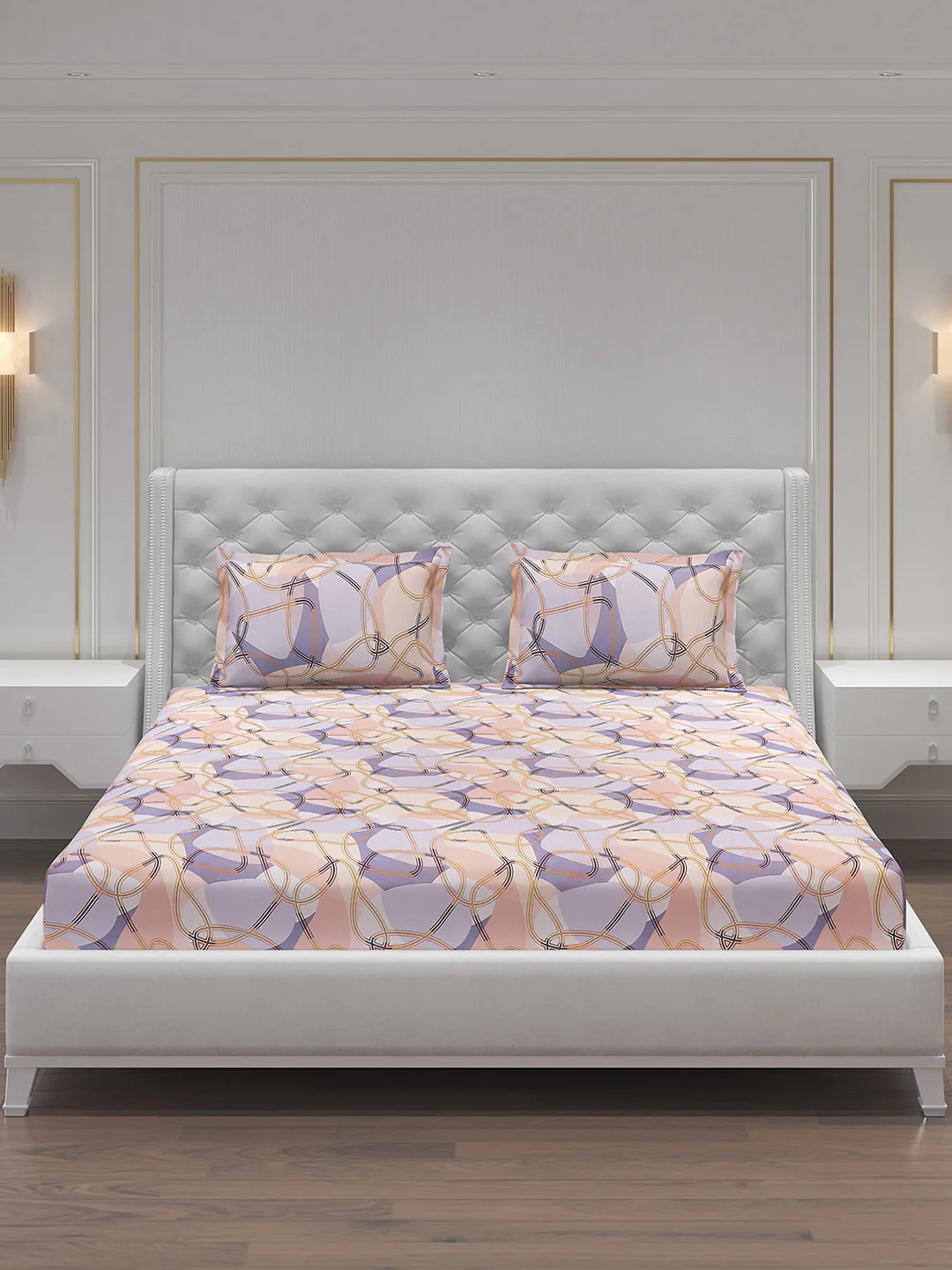 MOCA by Monte Carlo 120 GSM Microfibre Double Bedsheet (2 Pcs Set) - Image 4