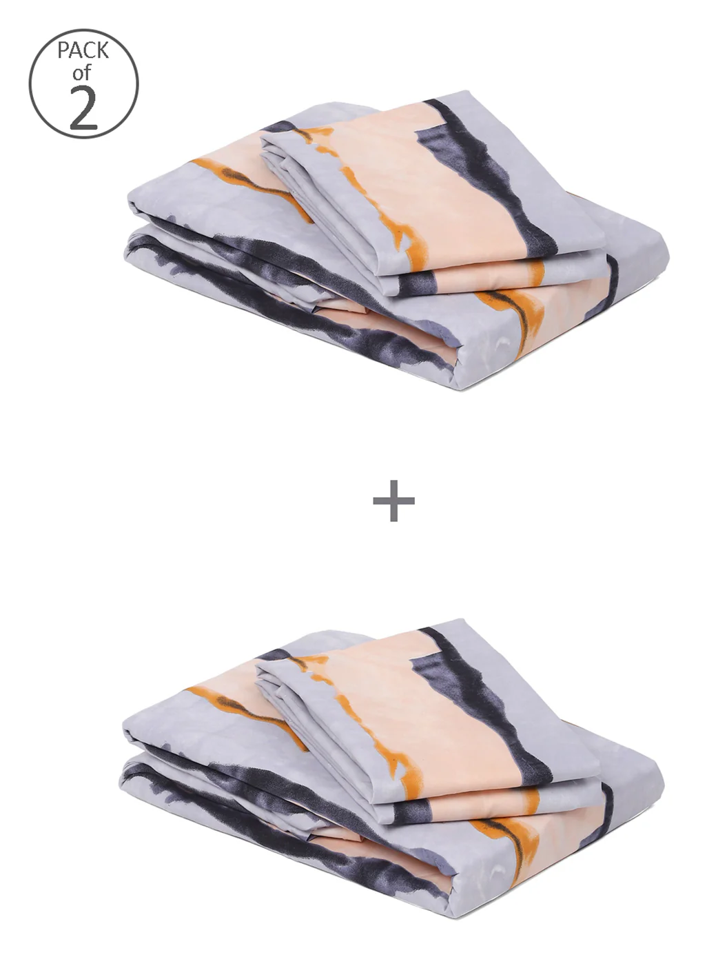 MOCA by Monte Carlo 120 GSM Microfibre Double Bedsheet (2 Pcs Set) - Image 10