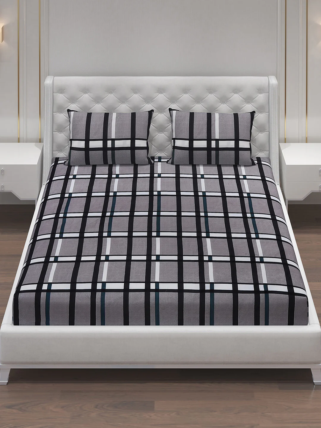 MOCA by Monte Carlo 120 GSM Microfibre Double Bedsheet (2 Pcs Set) - Image 3