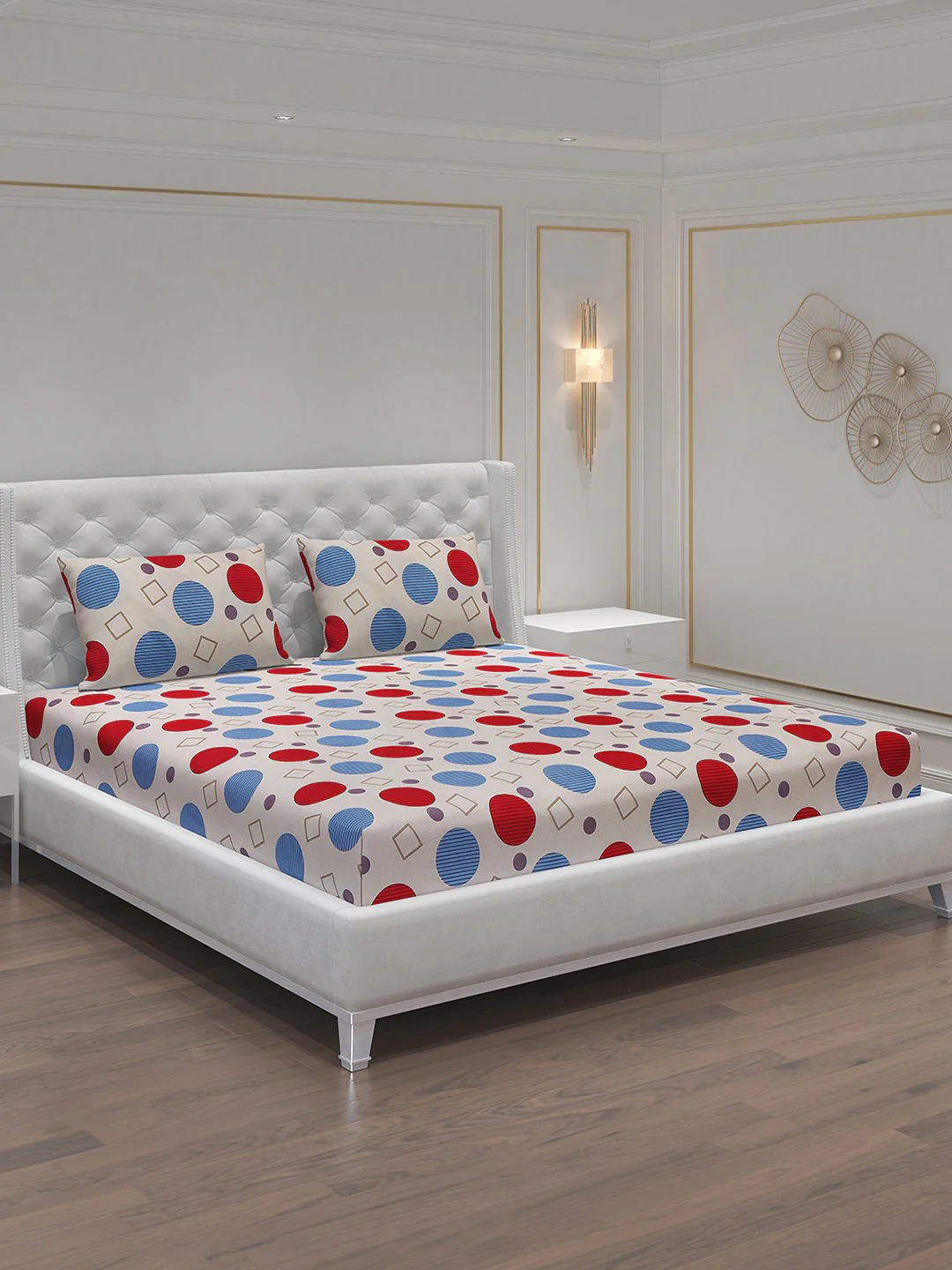 MOCA by Monte Carlo 120 GSM Microfibre Double Bedsheet (2 Pcs Set) - Image 2