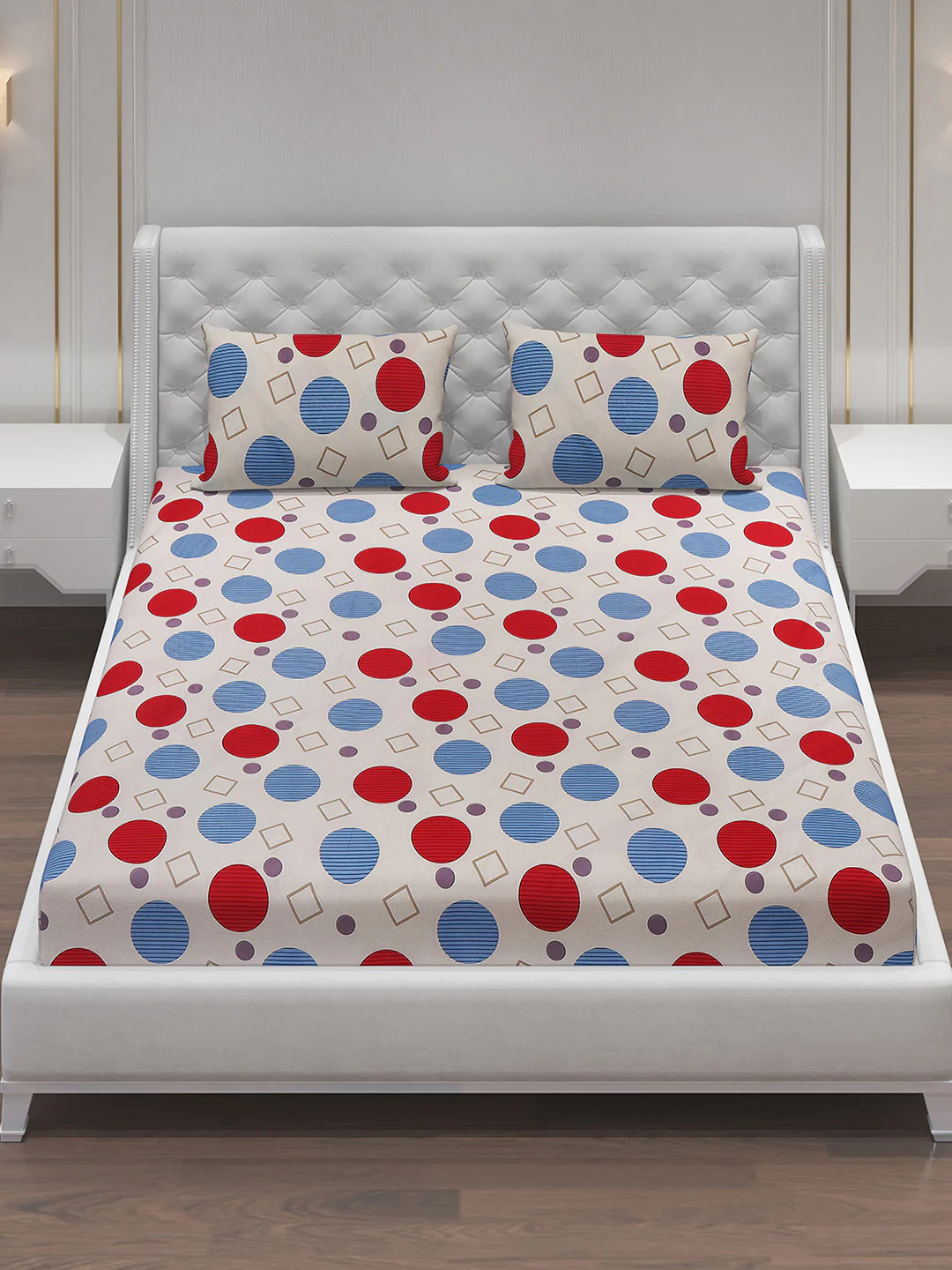 MOCA by Monte Carlo 120 GSM Microfibre Double Bedsheet (2 Pcs Set) - Image 3