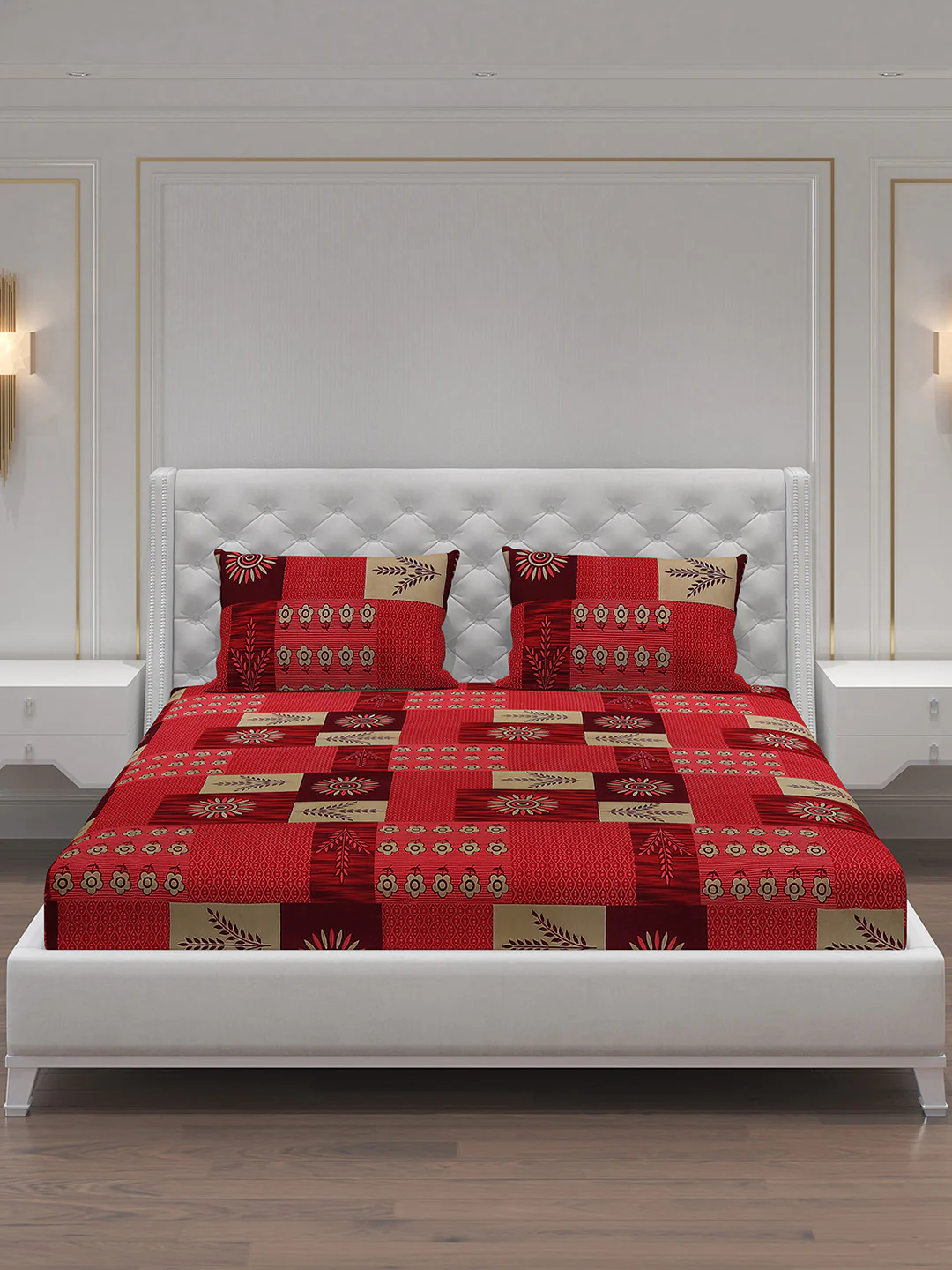 MOCA by Monte Carlo 120 GSM Microfibre Double Bedsheet (2 Pcs Set) - Image 4