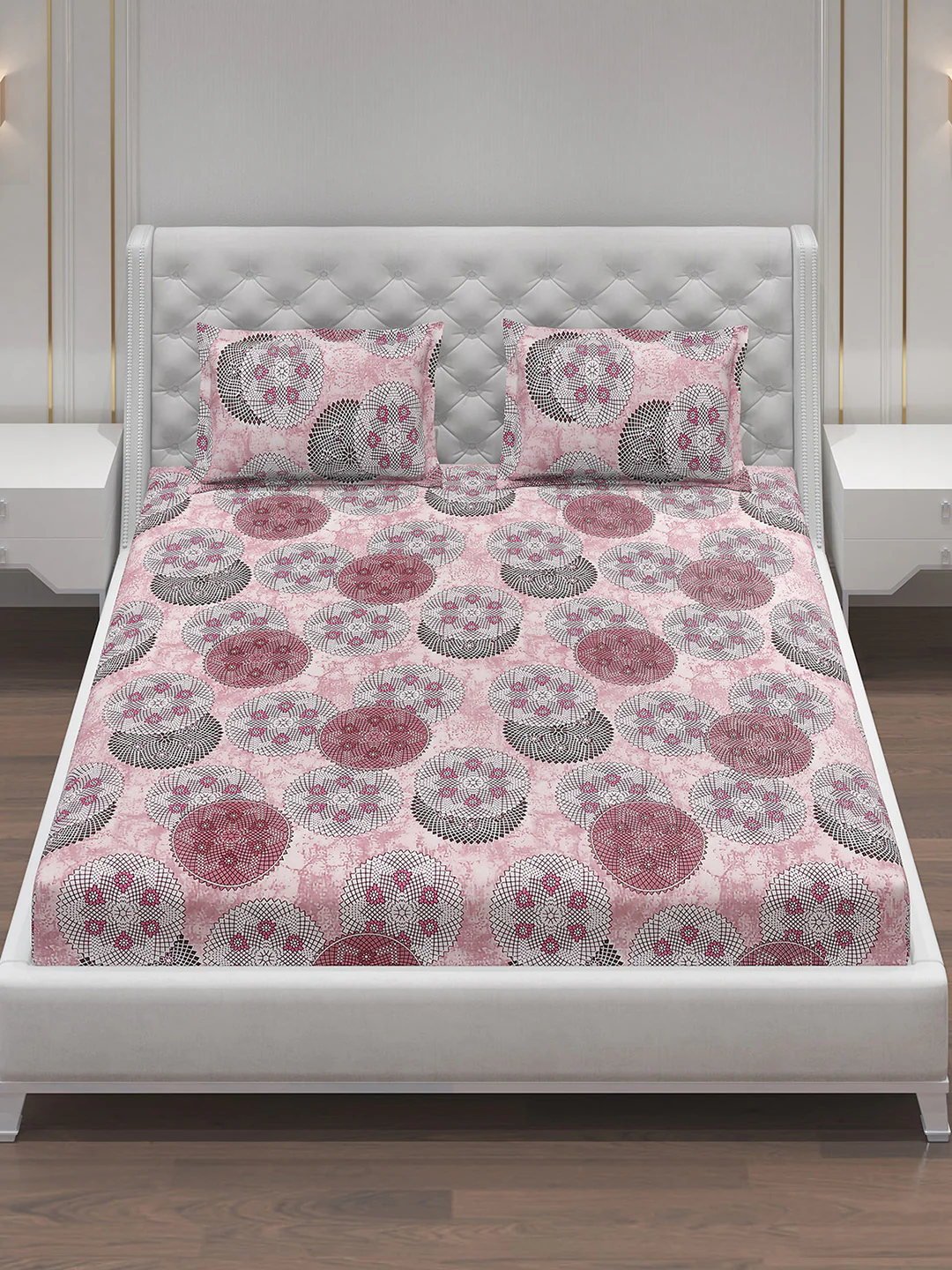 MOCA by Monte Carlo 120 GSM Microfibre Double Bedsheet (2 Pcs Set) - Image 3