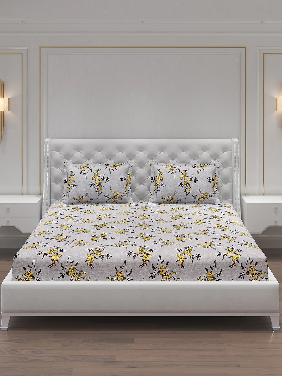 MOCA by Monte Carlo 120 GSM Microfibre Double Bedsheet (2 Pcs Set) - Image 4