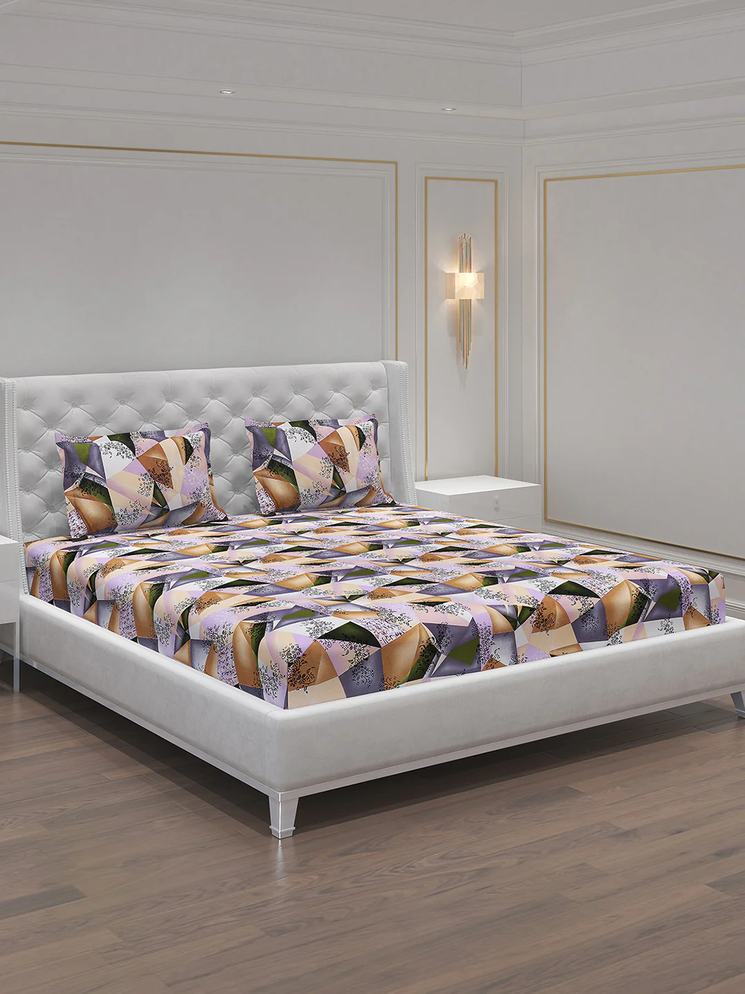 MOCA by Monte Carlo 120 GSM Microfibre Double Bedsheet (2 Pcs Set) - Image 2