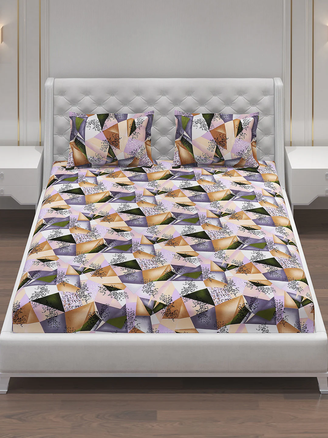 MOCA by Monte Carlo 120 GSM Microfibre Double Bedsheet (2 Pcs Set) - Image 3