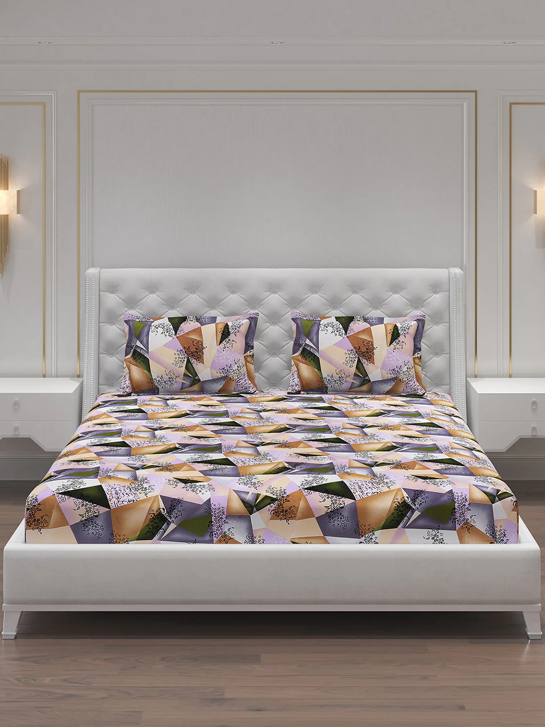 MOCA by Monte Carlo 120 GSM Microfibre Double Bedsheet (2 Pcs Set) - Image 4