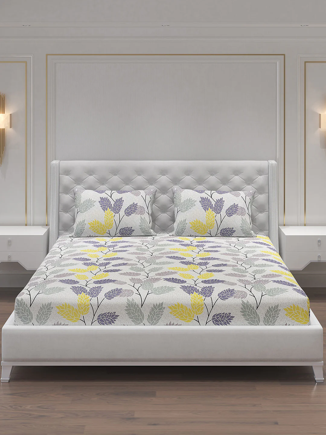 MOCA by Monte Carlo 120 GSM Microfibre Double Bedsheet (2 Pcs Set) - Image 4