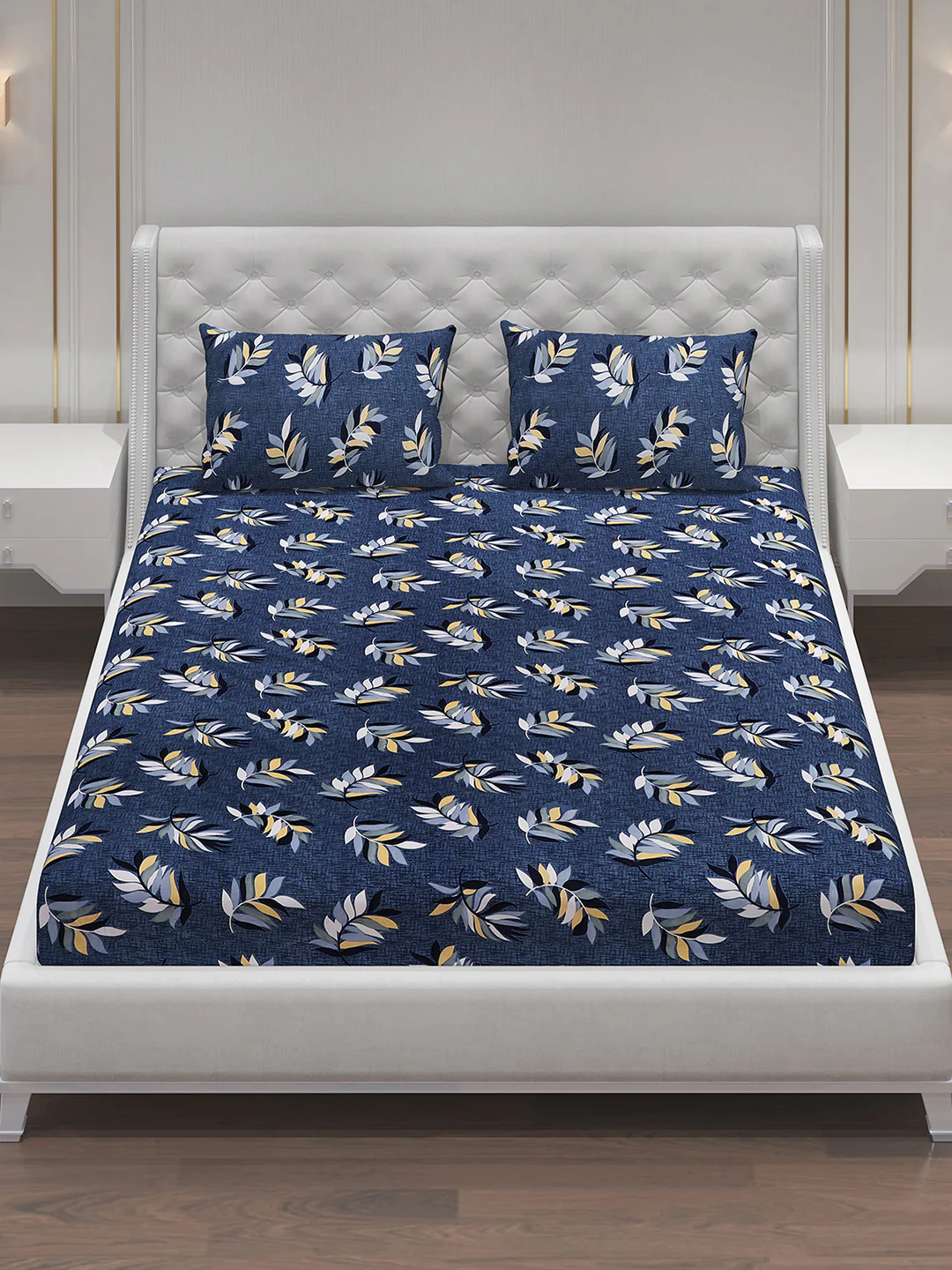 MOCA by Monte Carlo 120 GSM Microfibre Double Bedsheet with 2 Pillow Covers - Image 3