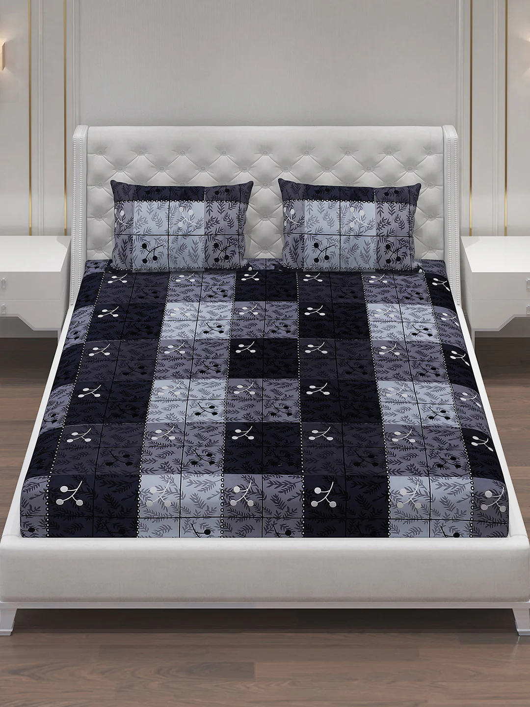 MOCA by Monte Carlo 120 GSM Microfibre Double Bedsheet with 2 Pillow Covers - Image 3