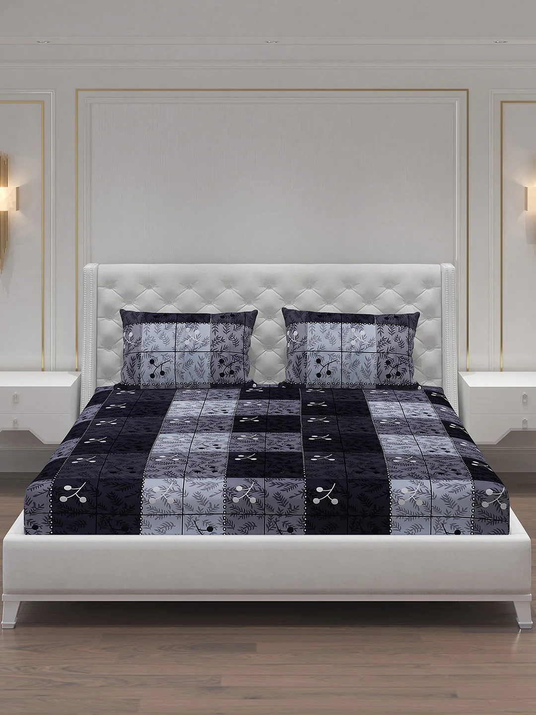 MOCA by Monte Carlo 120 GSM Microfibre Double Bedsheet with 2 Pillow Covers - Image 4