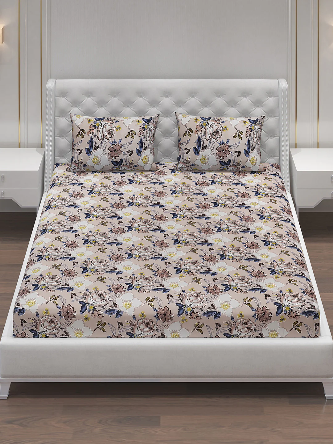 MOCA by Monte Carlo 120 GSM Microfibre Double Bedsheet with 2 Pillow Covers - Image 3