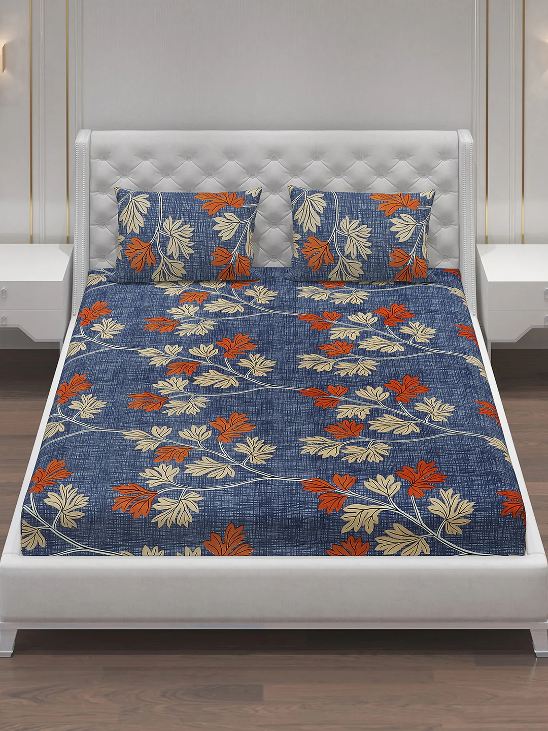 MOCA by Monte Carlo 120 GSM Microfibre Double Bedsheet with 2 Pillow Covers - Image 3