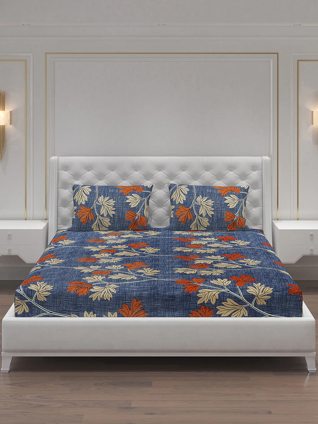 MOCA by Monte Carlo 120 GSM Microfibre Double Bedsheet with 2 Pillow Covers - Image 4