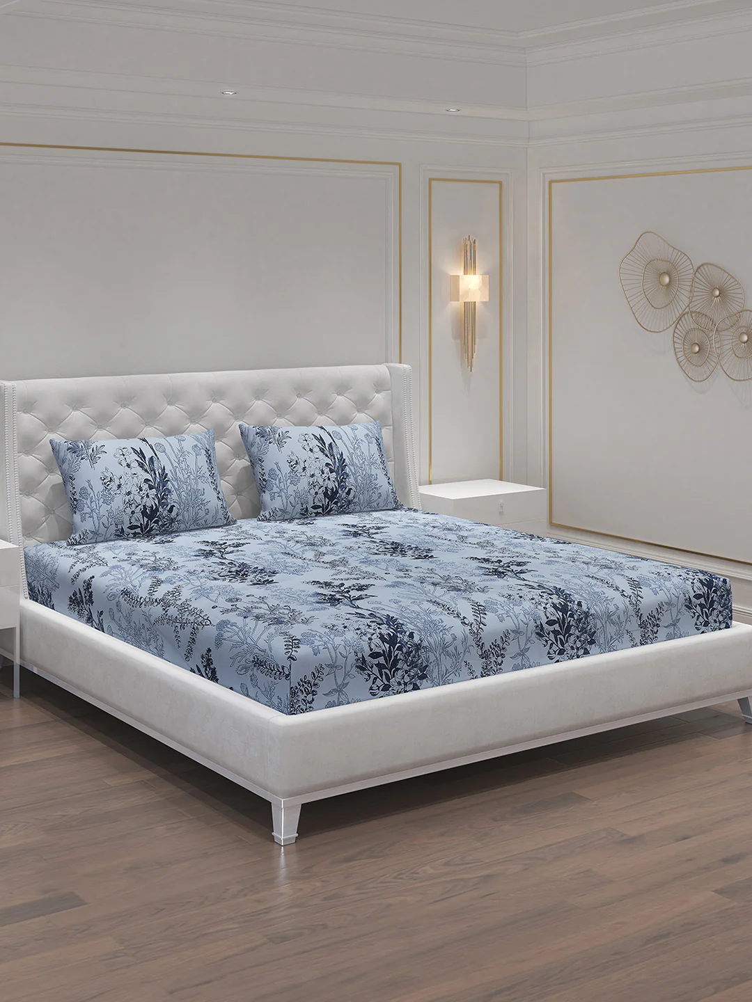 MOCA by Monte Carlo 120 GSM Microfibre Double Bedsheet with 2 Pillow Covers - Image 2