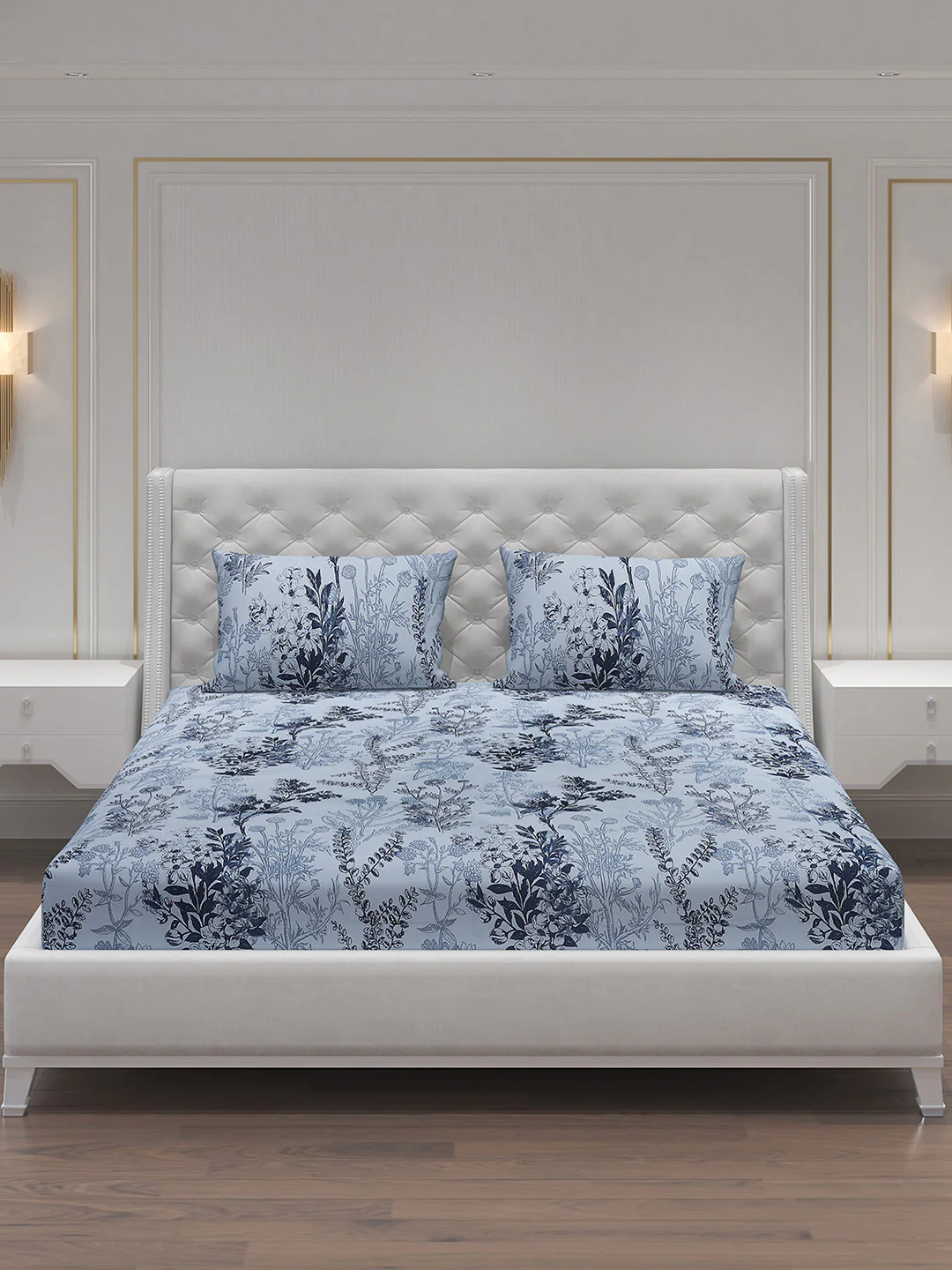 MOCA by Monte Carlo 120 GSM Microfibre Double Bedsheet with 2 Pillow Covers - Image 4