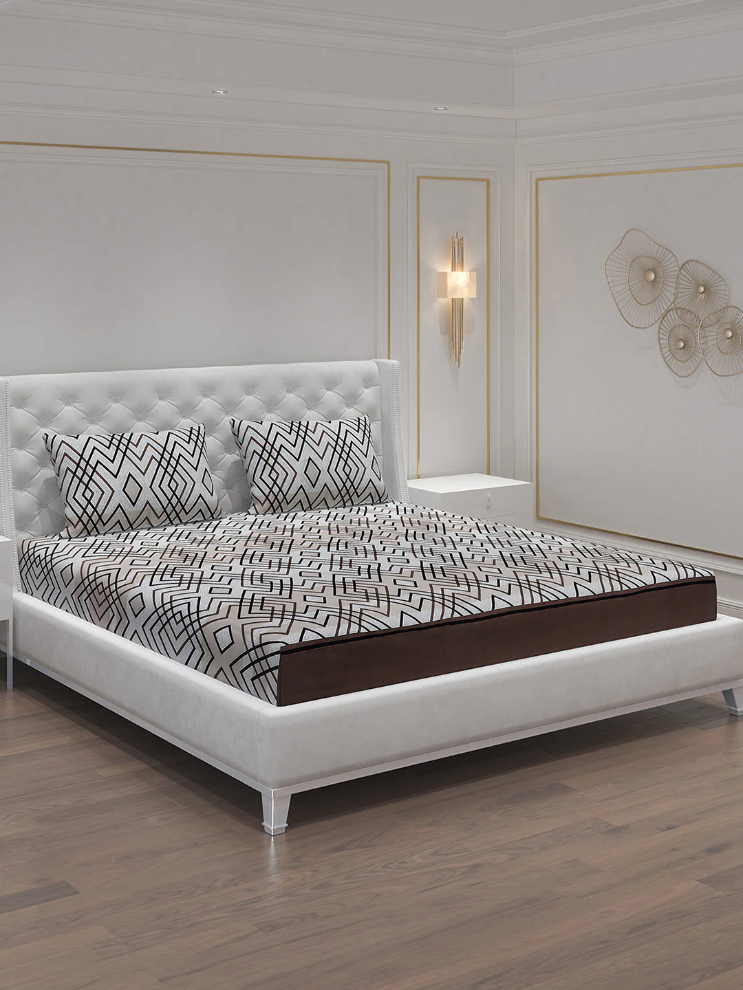 MOCA by Monte Carlo 120 GSM Microfibre Double Bedsheet with 2 Pillow Covers - Image 2