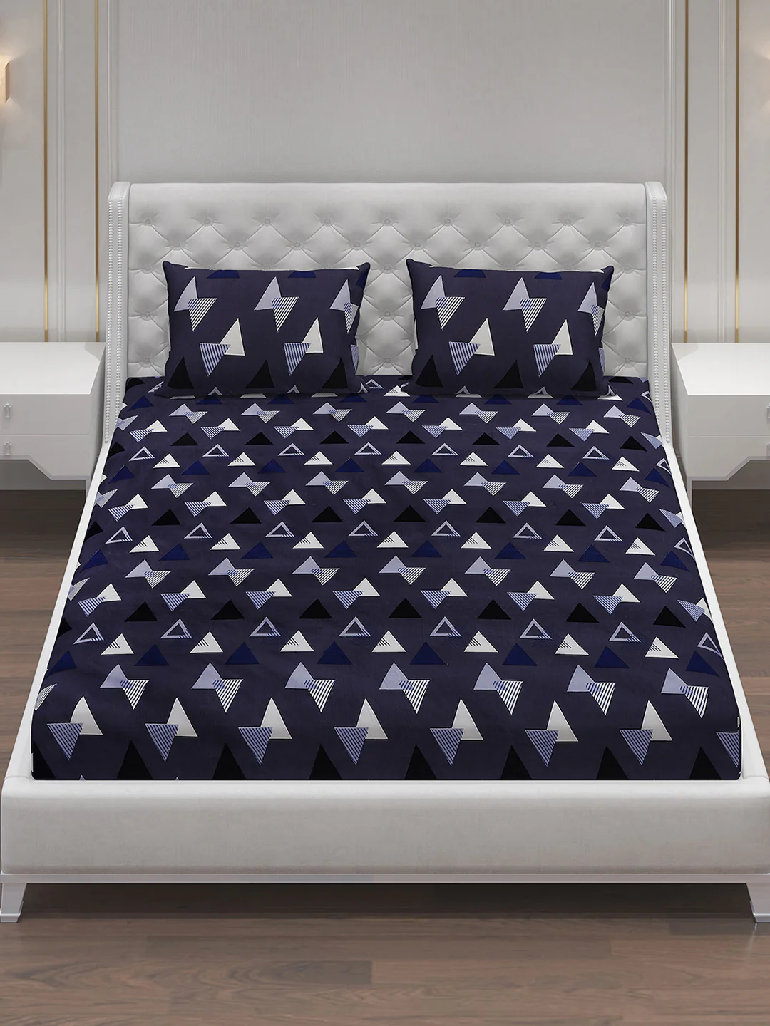 MOCA by Monte Carlo 120 GSM Microfibre Double Bedsheet with 2 Pillow Covers - Image 4