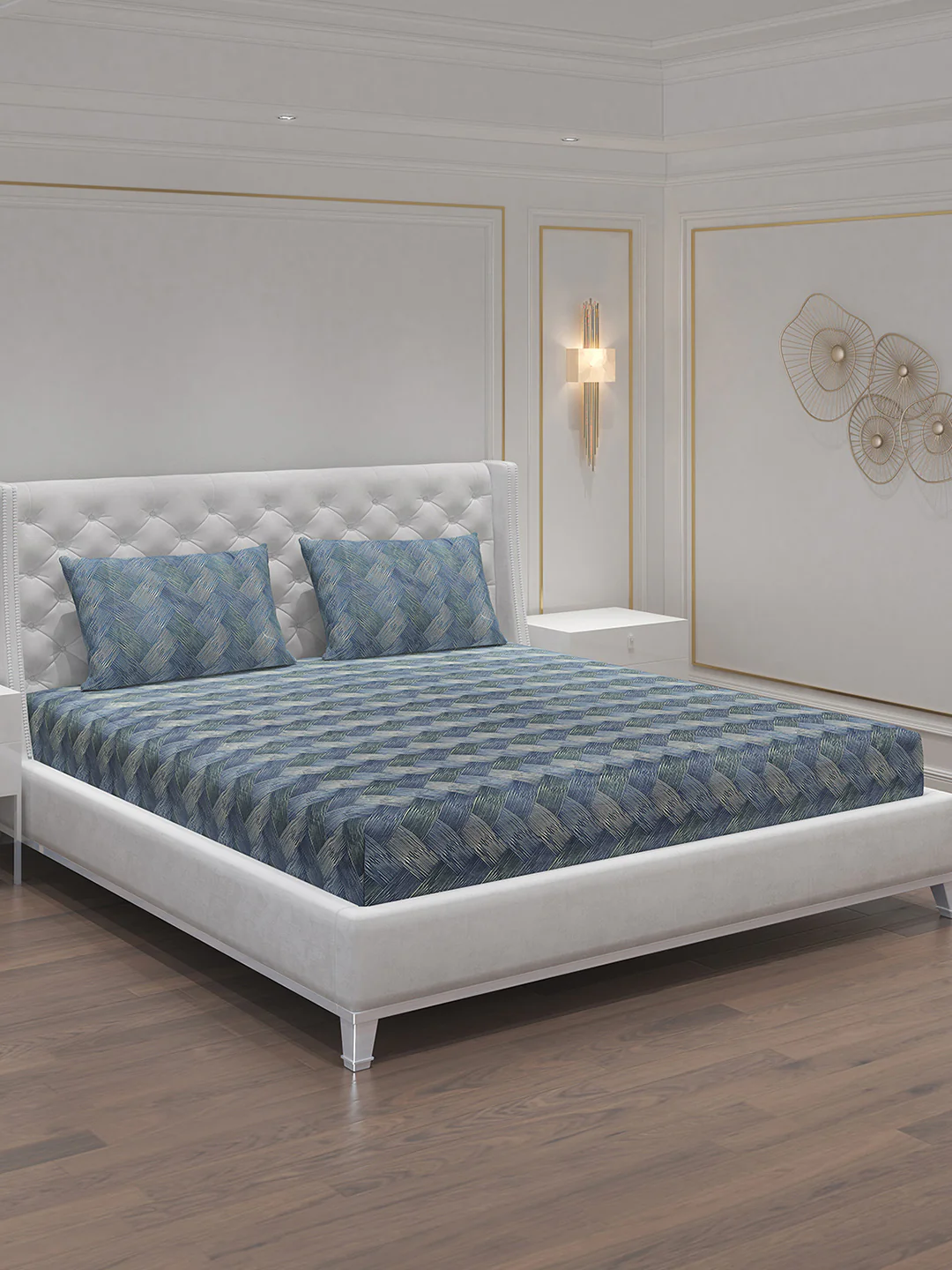 MOCA by Monte Carlo 120 GSM Microfibre Double Bedsheet with 2 Pillow Covers - Image 2