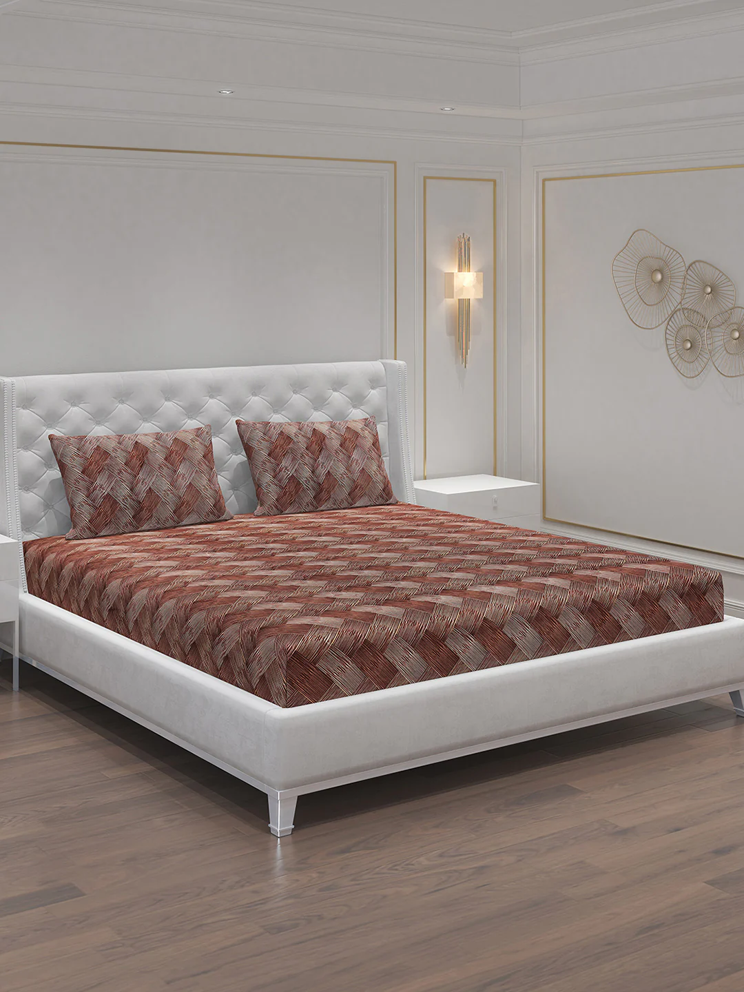 MOCA by Monte Carlo 120 GSM Microfibre Double Bedsheet with 2 Pillow Covers - Image 2