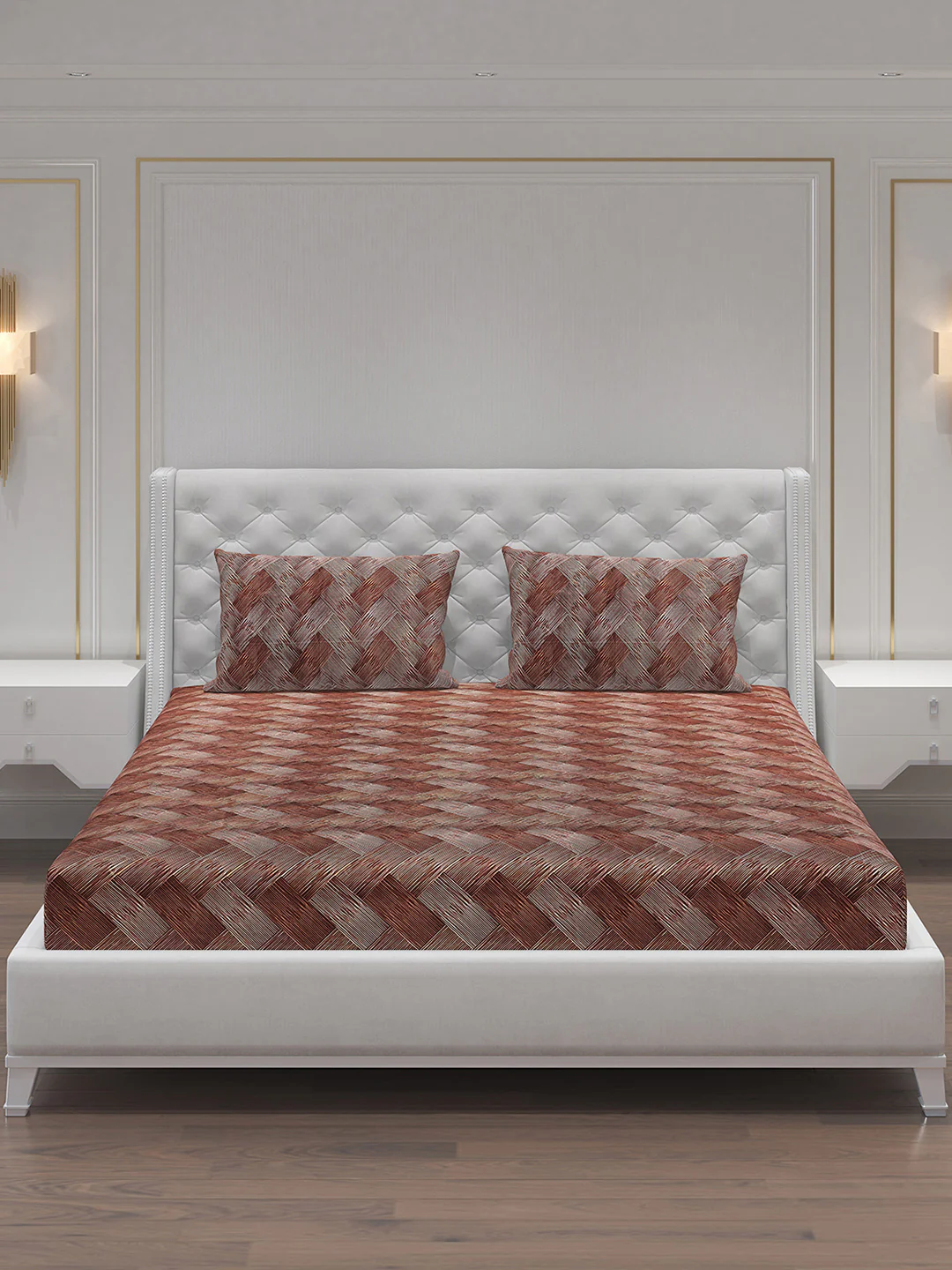 MOCA by Monte Carlo 120 GSM Microfibre Double Bedsheet with 2 Pillow Covers - Image 4