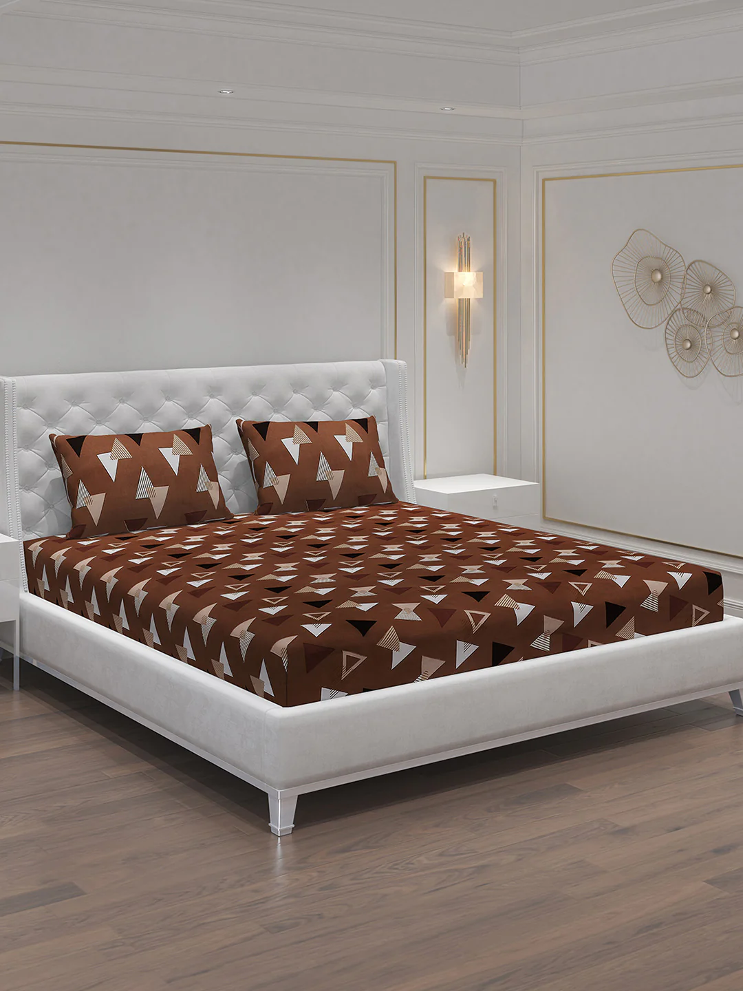 MOCA by Monte Carlo 120 GSM Microfibre Double Bedsheet with 2 Pillow Covers - Image 2