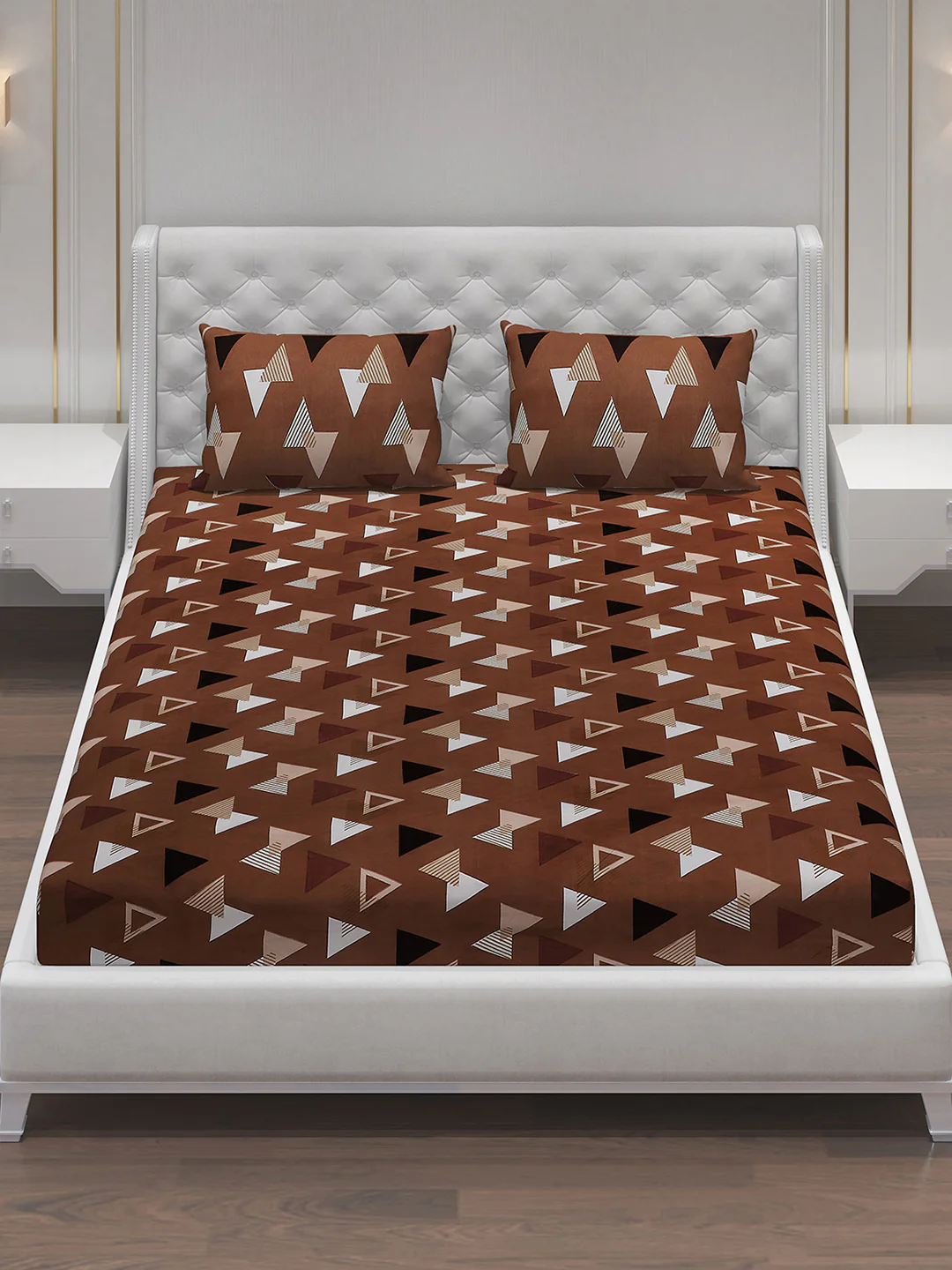 MOCA by Monte Carlo 120 GSM Microfibre Double Bedsheet with 2 Pillow Covers - Image 3