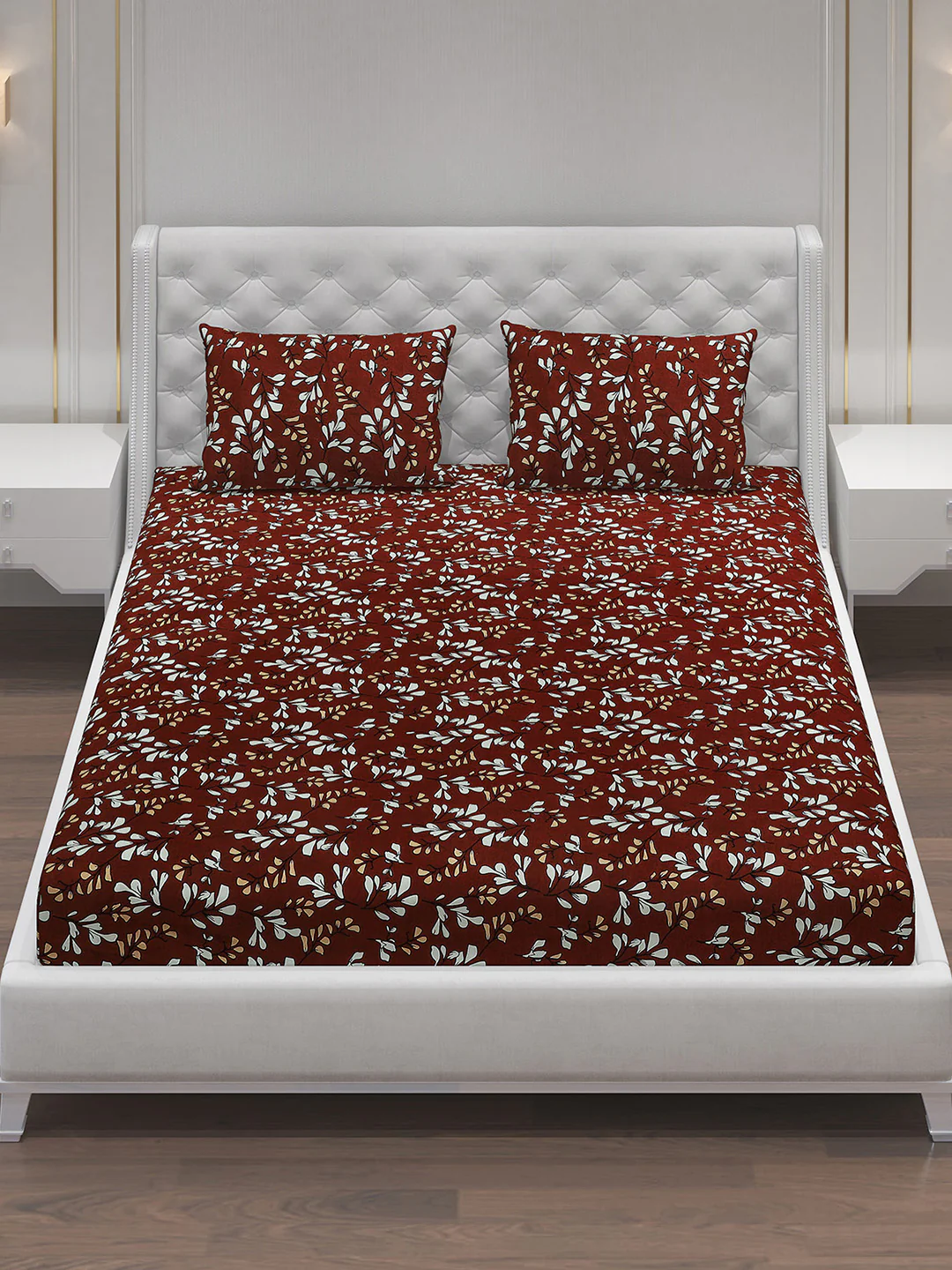 MOCA by Monte Carlo 120 GSM Microfibre Double Bedsheet with 2 Pillow Covers - Image 3