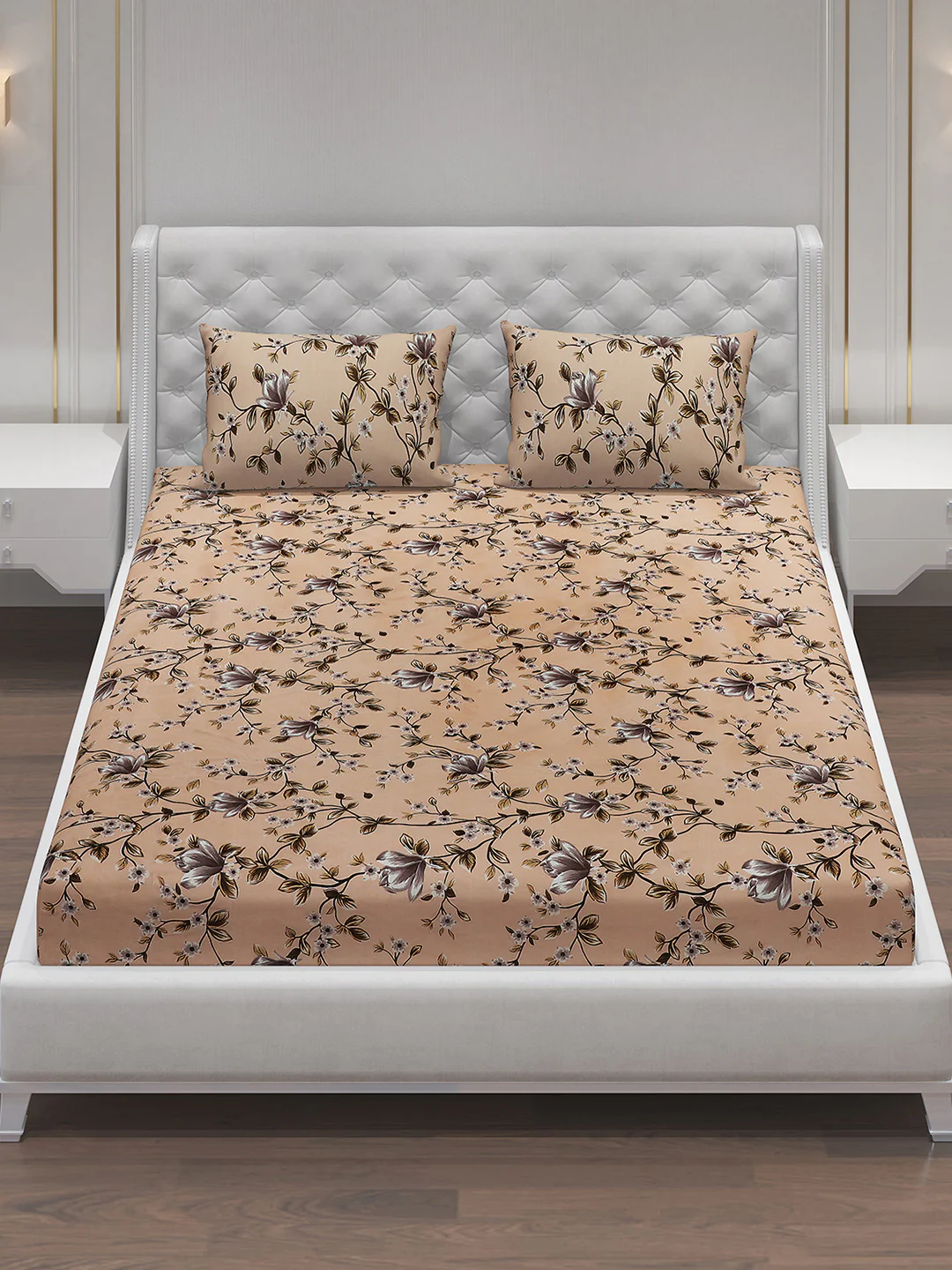 MOCA by Monte Carlo 120 GSM Microfibre Double Bedsheet with 2 Pillow Covers - Image 3