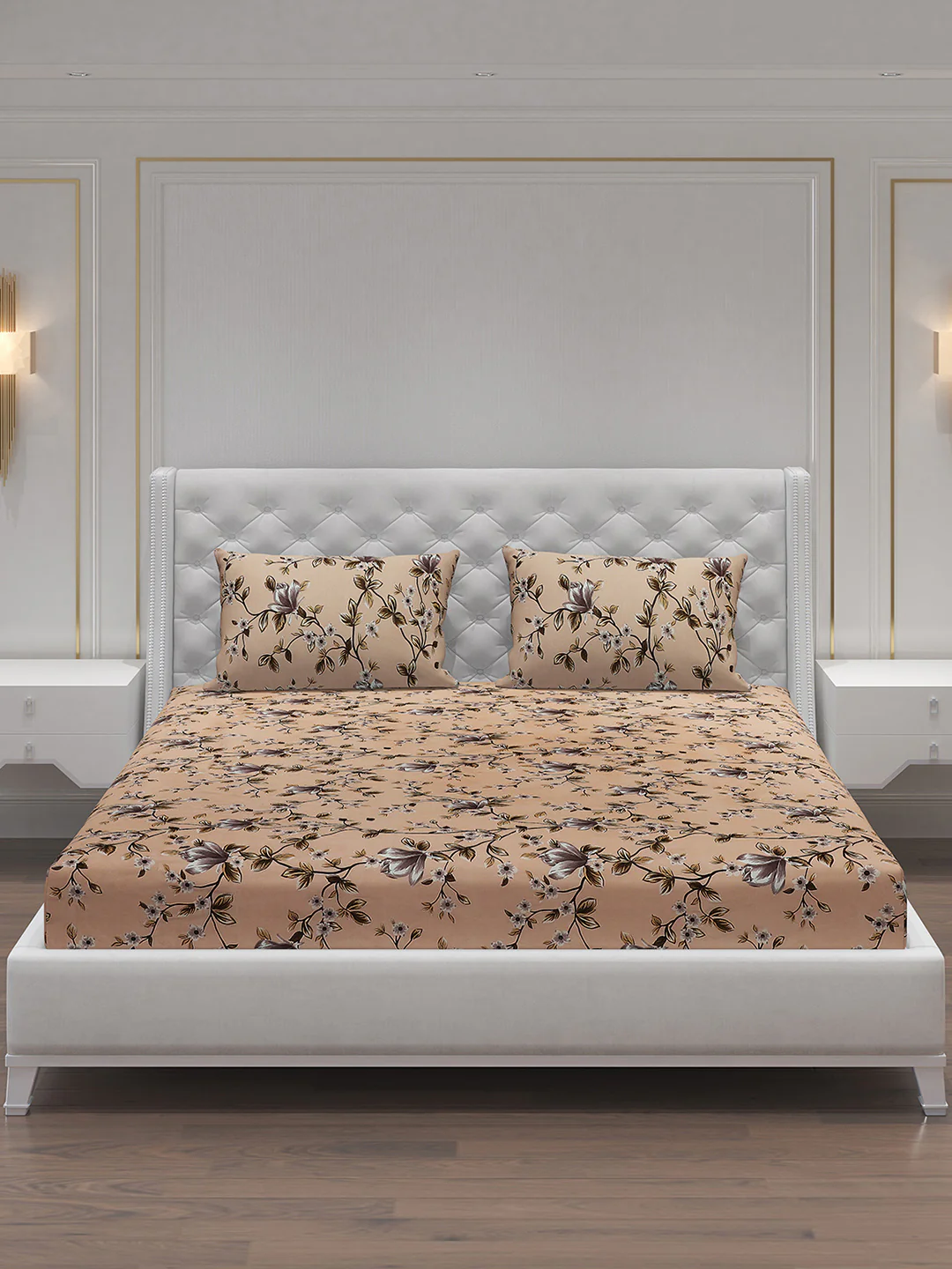 MOCA by Monte Carlo 120 GSM Microfibre Double Bedsheet with 2 Pillow Covers - Image 4