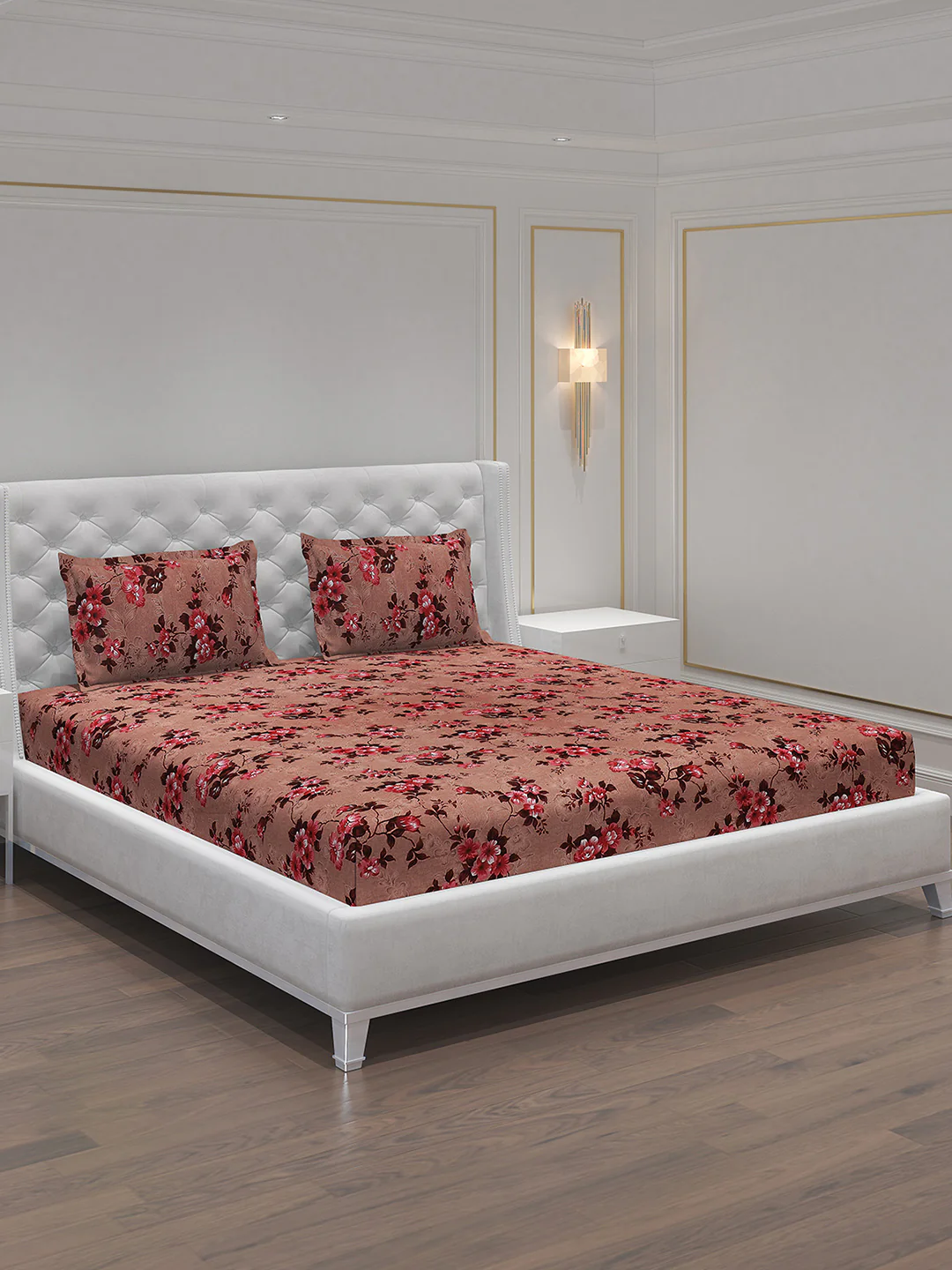 MOCA by Monte Carlo 120 GSM Microfibre Double Bedsheet with 2 Pillow Covers - Image 2