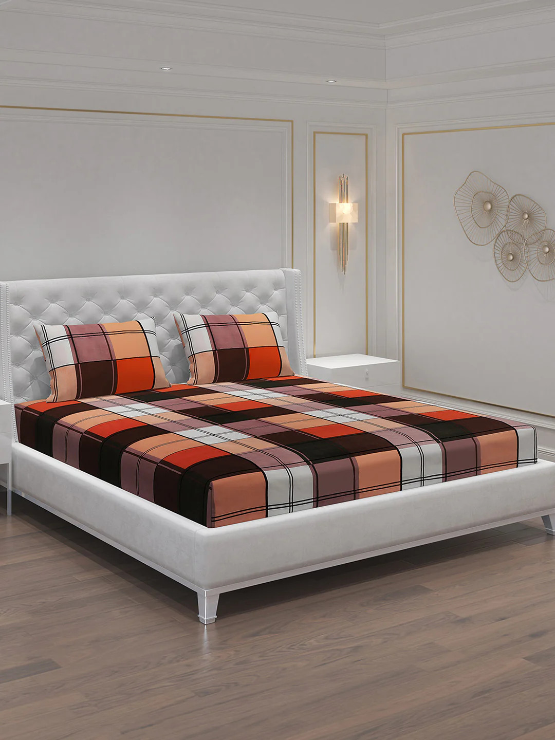 MOCA by Monte Carlo 120 GSM Microfibre Double Bedsheet with 2 Pillow Covers - Image 2