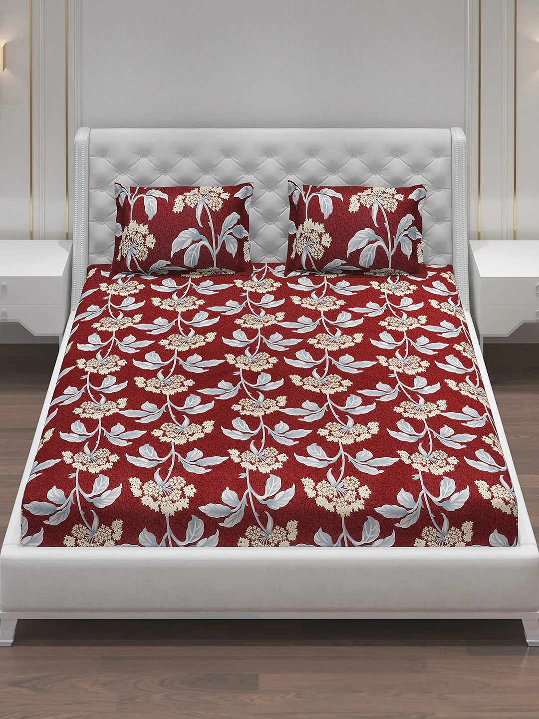 MOCA by Monte Carlo 120 GSM Microfibre Double Bedsheet with 2 Pillow Covers - Image 3