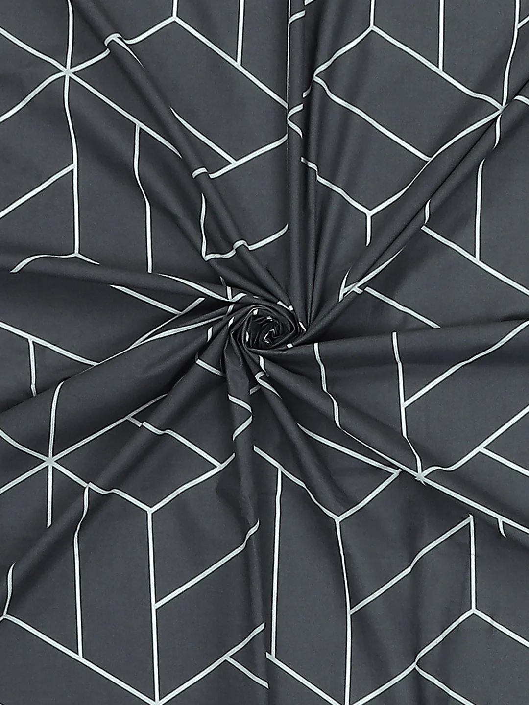 MOCA by Monte Carlo 144 TC Cotton King Bedsheet with 2 Pillow Covers - Image 8
