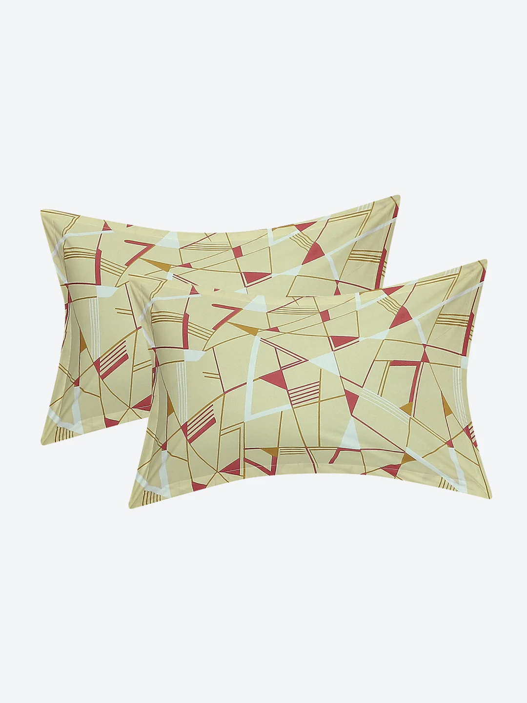 MOCA by Monte Carlo 144 TC Cotton King Bedsheet with 2 Pillow Covers - Image 7