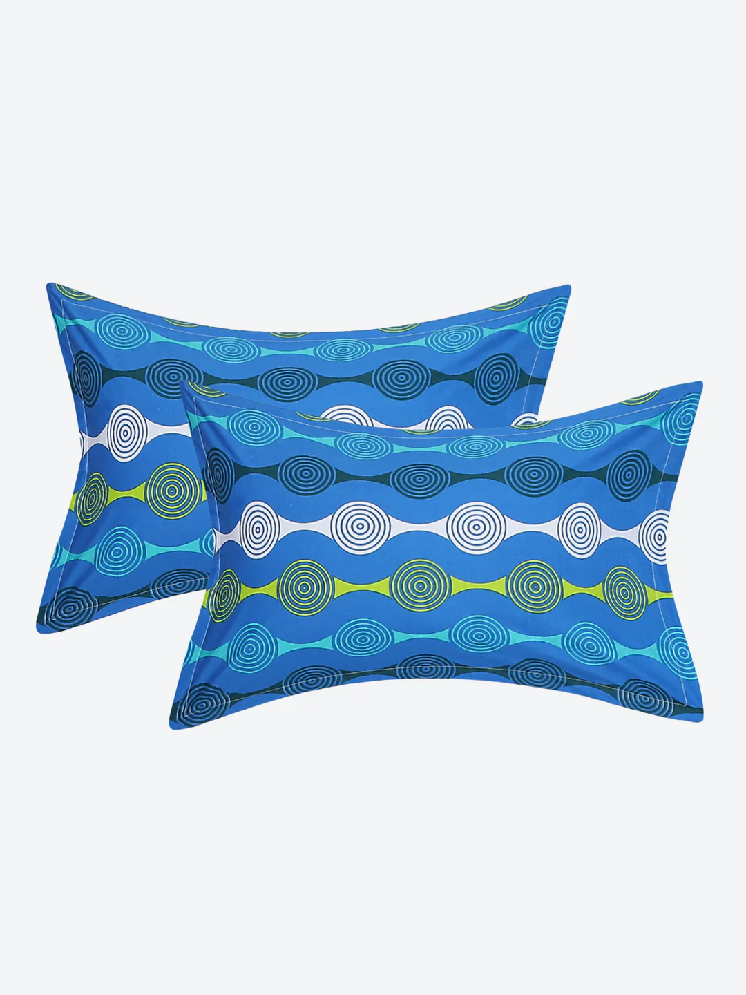 MOCA by Monte Carlo 144 TC Cotton King Bedsheet with 2 Pillow Covers - Image 7