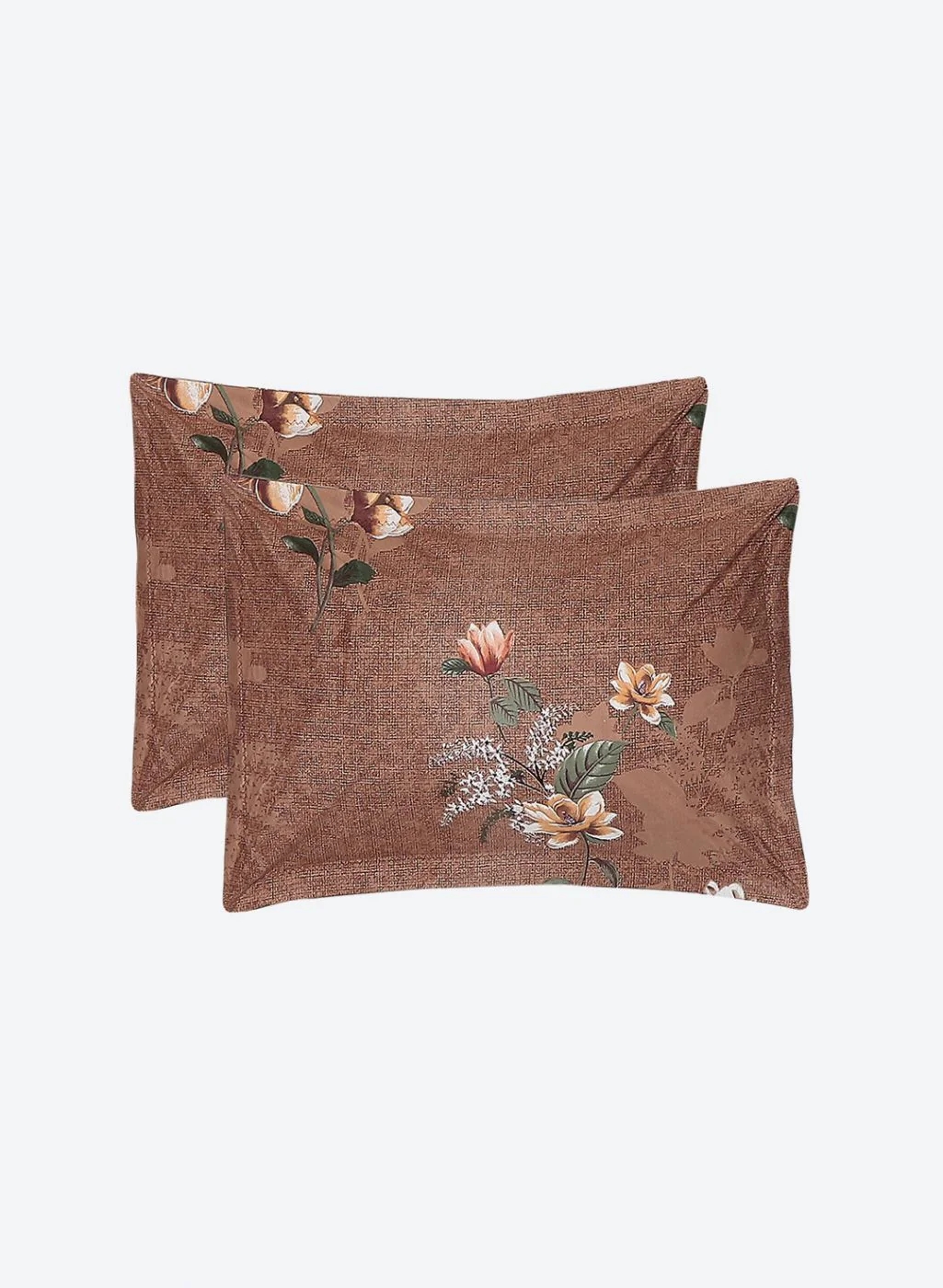 130 GSM Polyester Queen Bedsheet with 2 Pillow Covers - Image 7