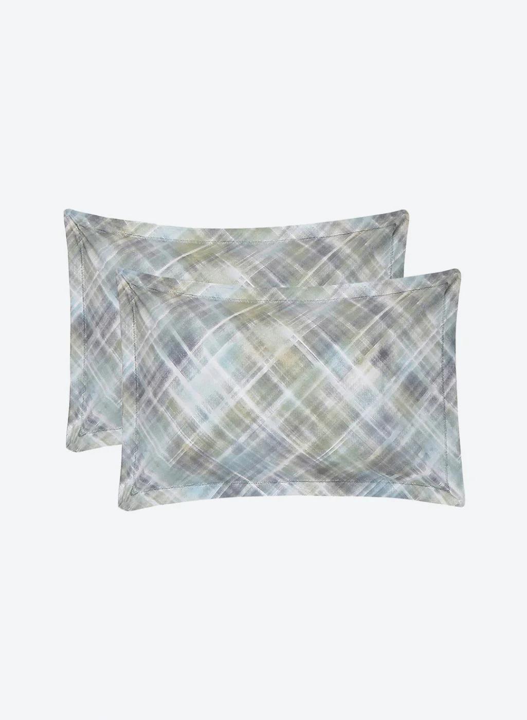 140TC Pure Cotton King Bedsheet with 2 Pillow Covers - Image 7
