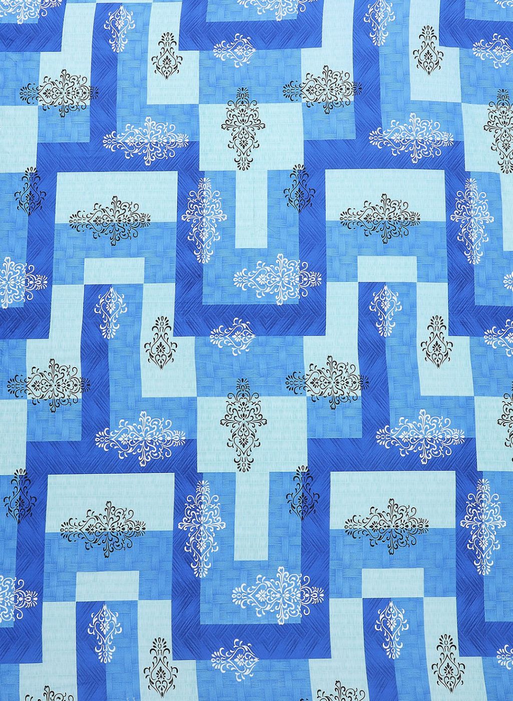 140TC Pure Cotton King Bedsheet with 2 Pillow Covers - Image 6
