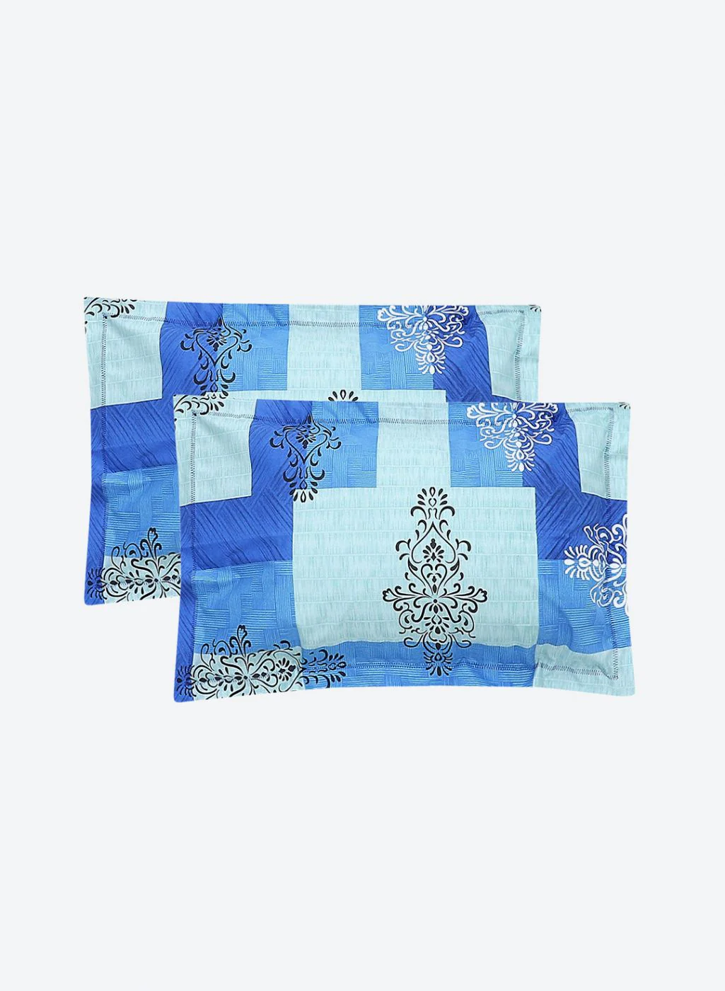 140TC Pure Cotton King Bedsheet with 2 Pillow Covers - Image 7
