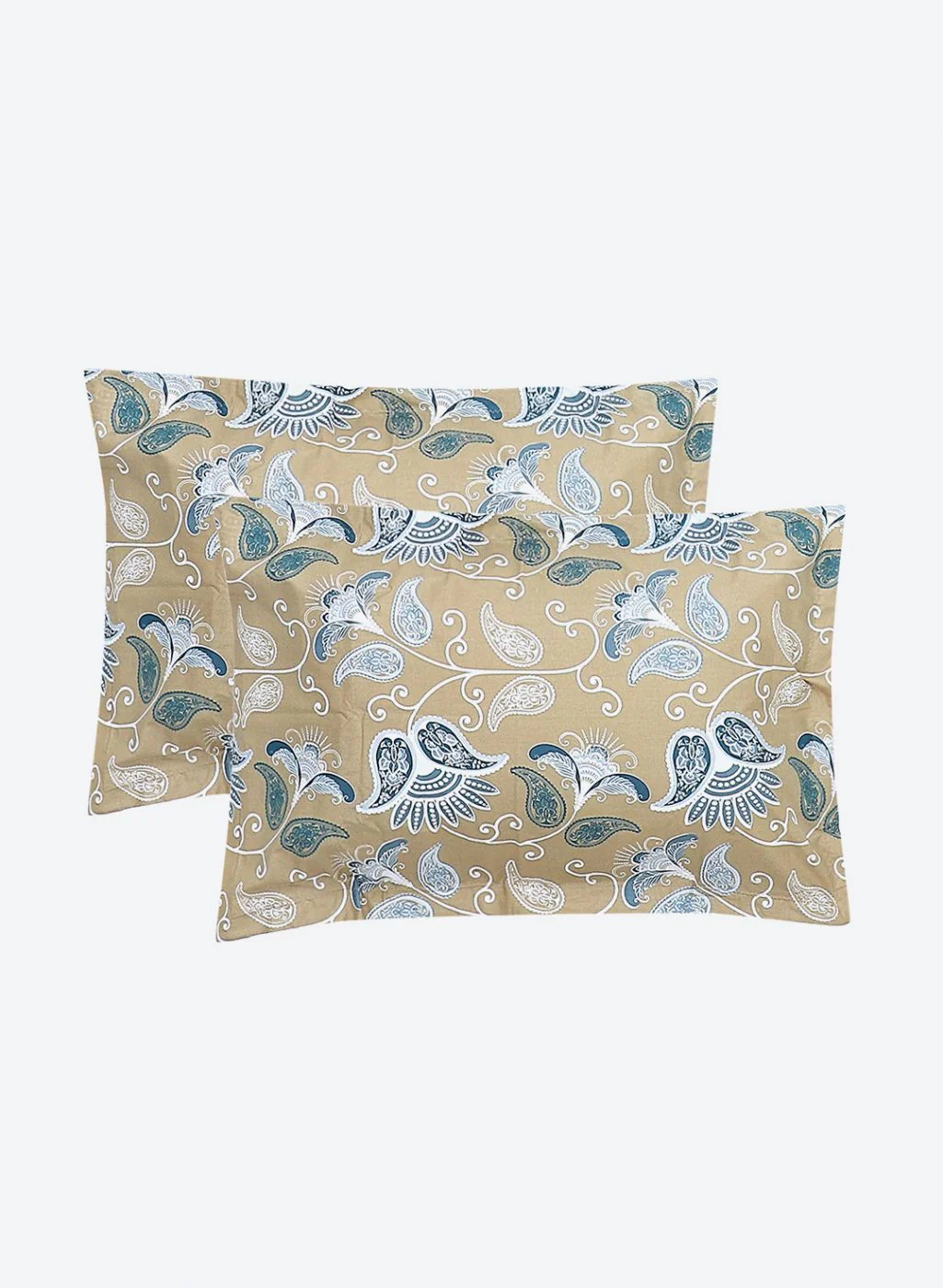 144TC Pure Cotton King Bedsheet with 2 Pillow Covers - Image 7