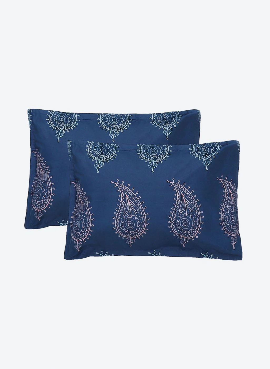 144TC Pure Cotton King Bedsheet with 2 Pillow Covers - Image 7