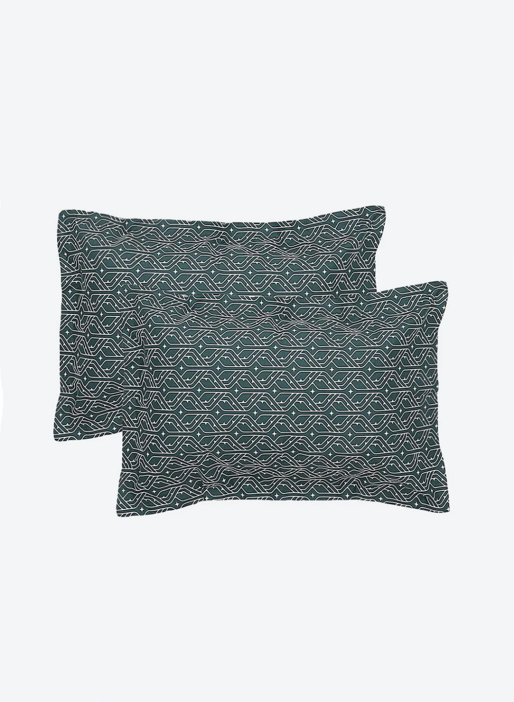 144TC Pure Cotton King Bedsheet with 2 Pillow Covers - Image 7