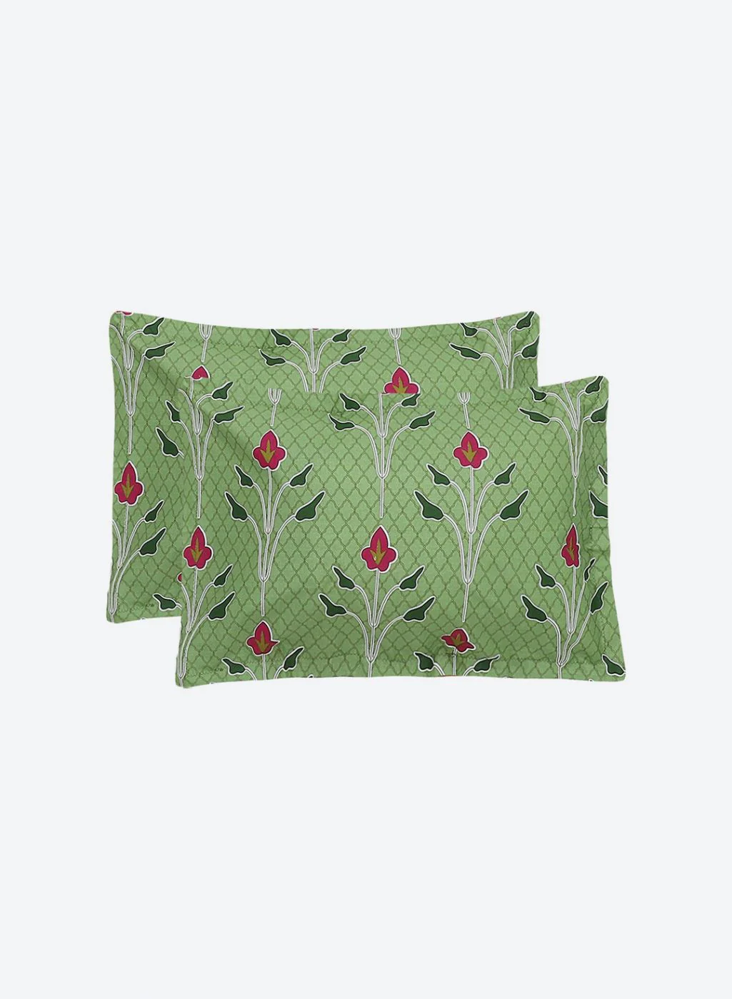 144TC Pure Cotton Single Bedsheet with 1 Pillow Covers - Image 7