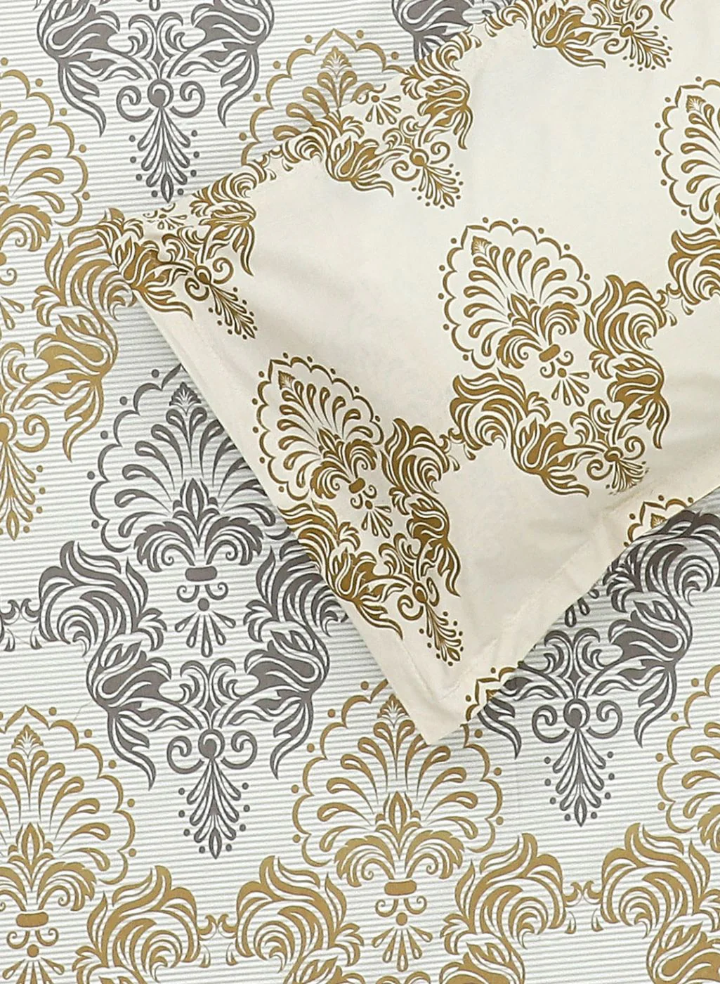 144TC Pure Cotton Single Bedsheet with 1 Pillow Covers - Image 5