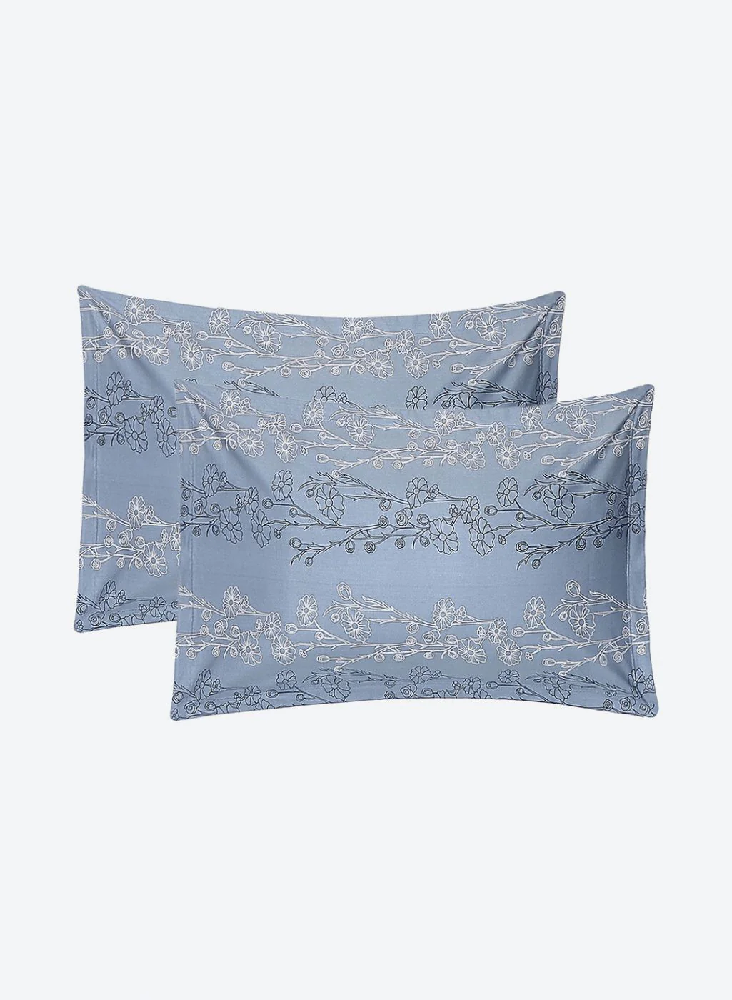 180TC Pure Cotton King Bedsheet with 2 Pillow Covers - Image 7